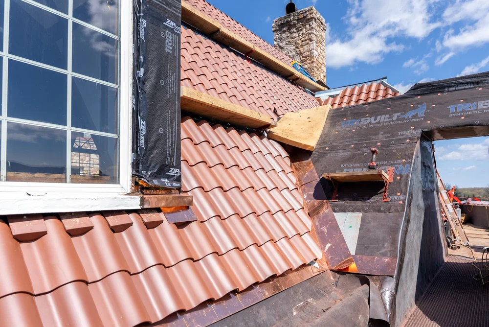 historical clay roof restoration