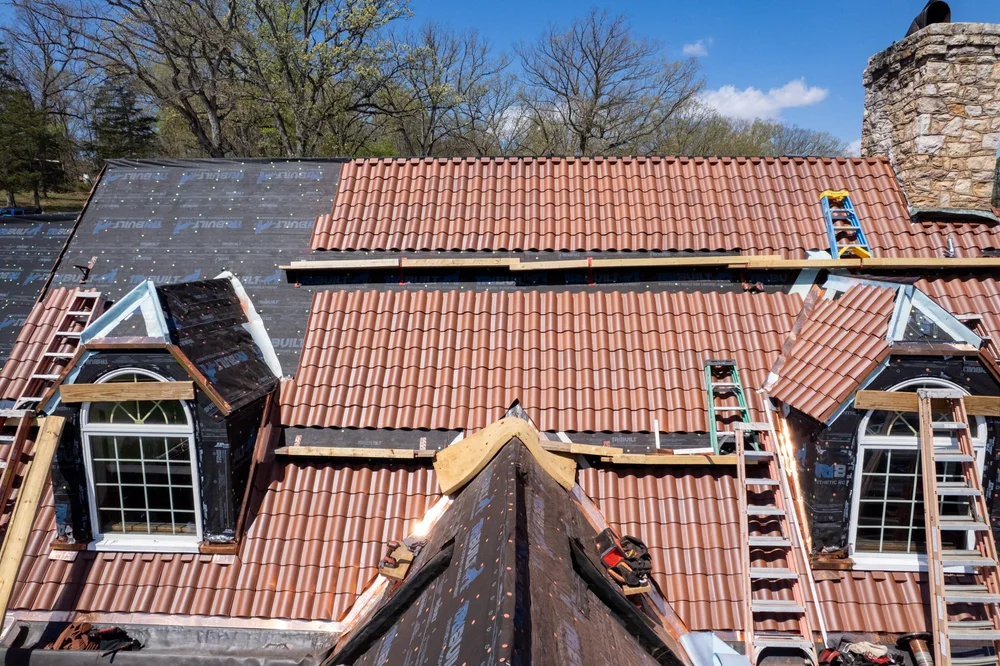 luray caverns clay roof replacement virginia