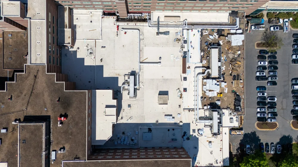 hospital roof replacement cold storage