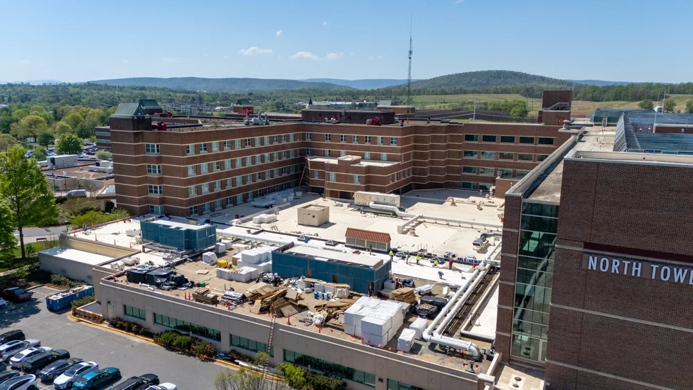 hospital roof replacement system1