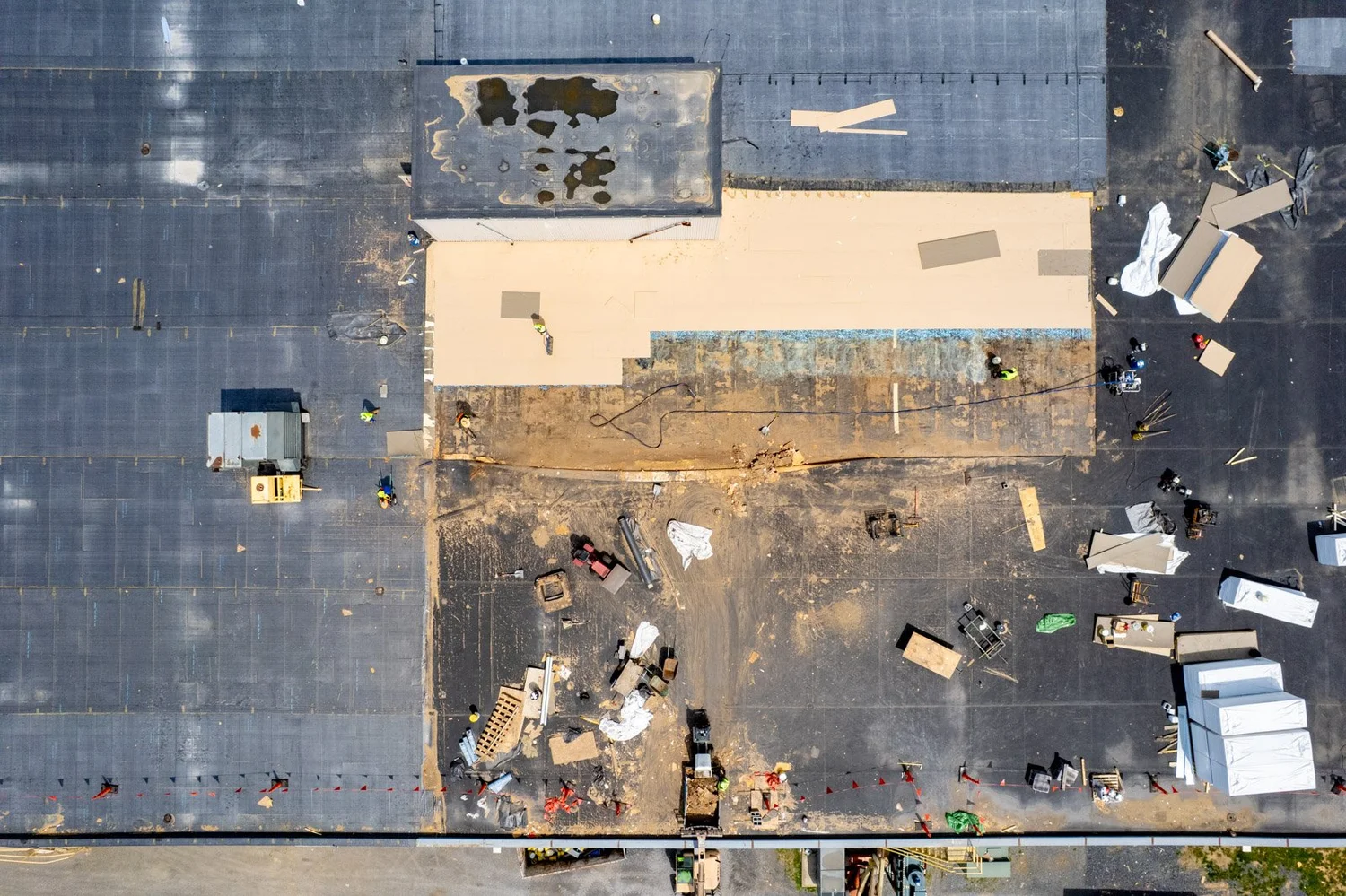 manufacturing industrial roofing repair