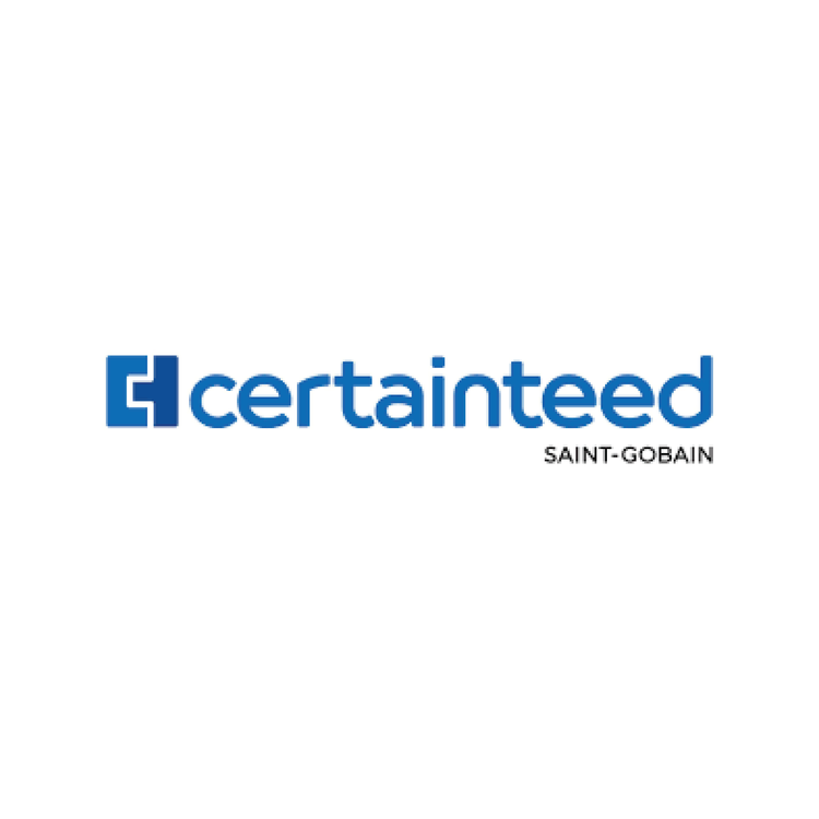Certained logo with Saint-Gobain branding