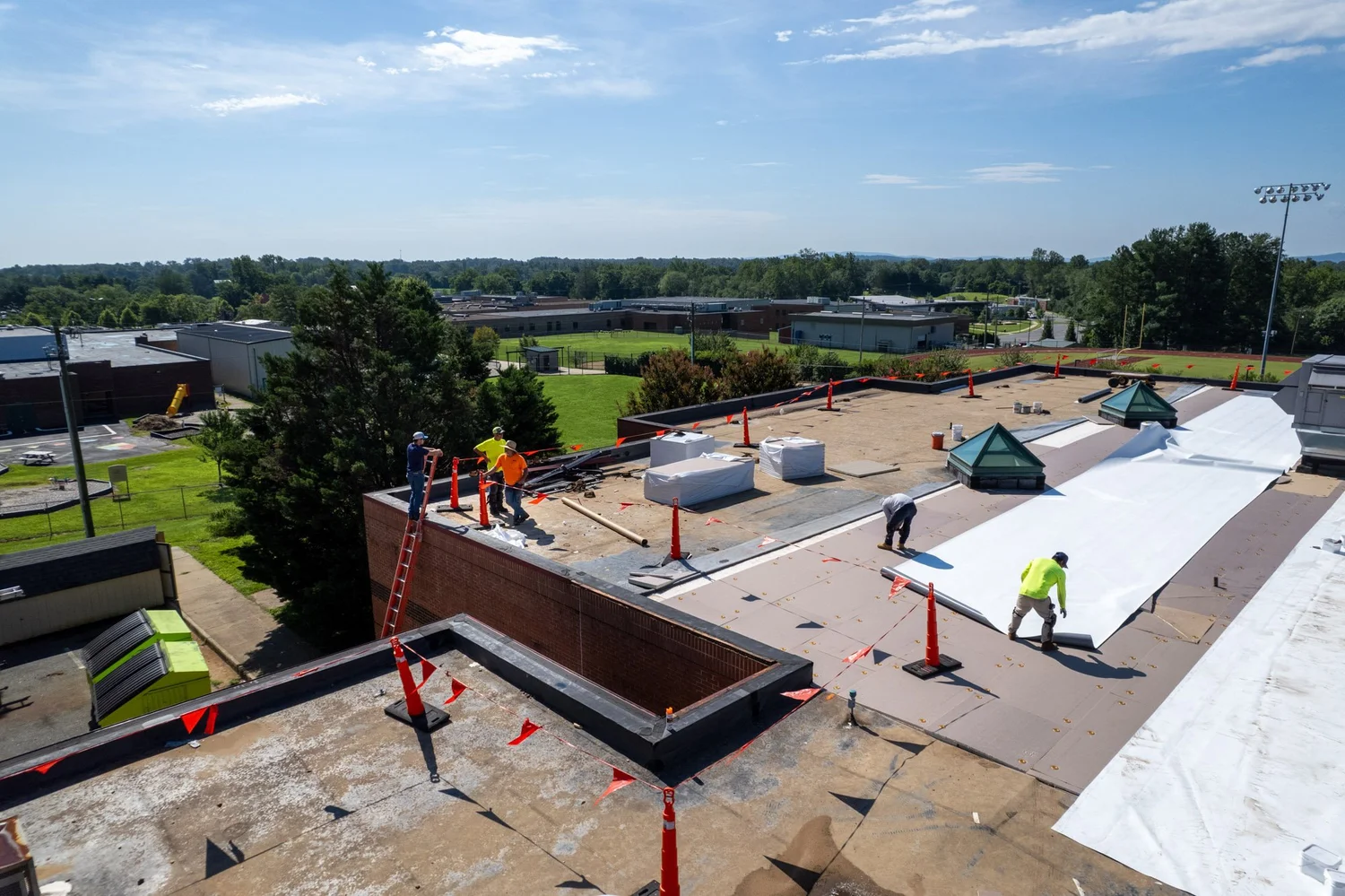 virginia school roof replacement