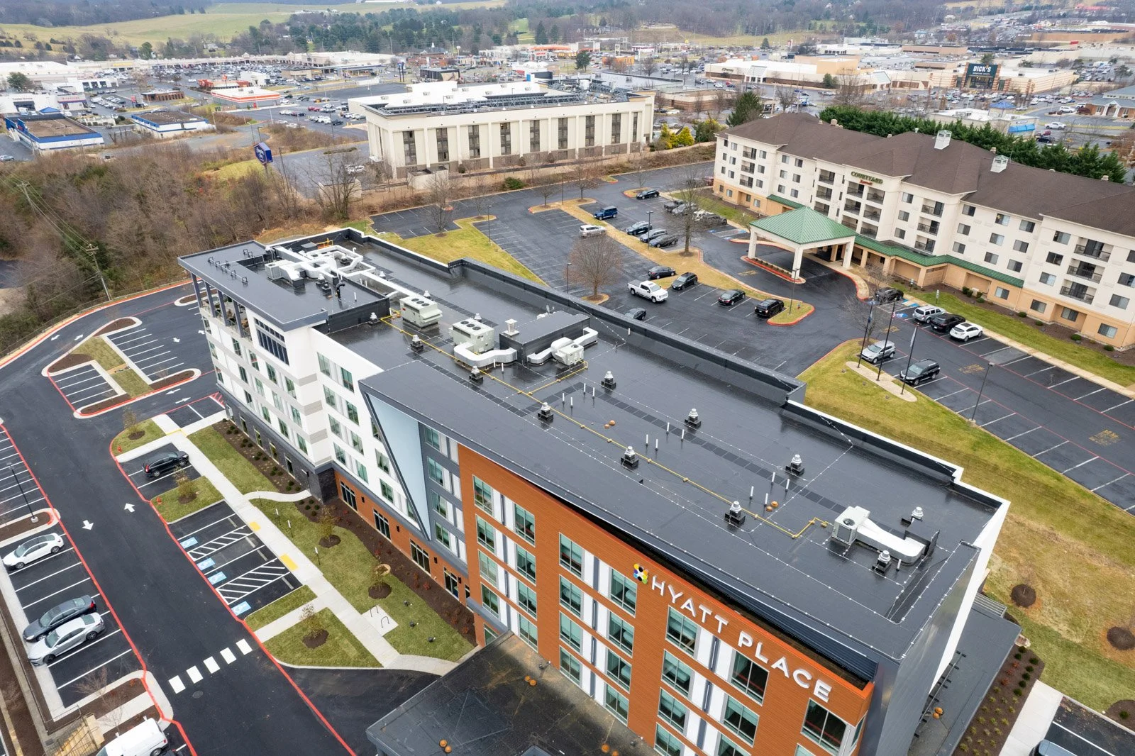 staunton va commercial roof cost