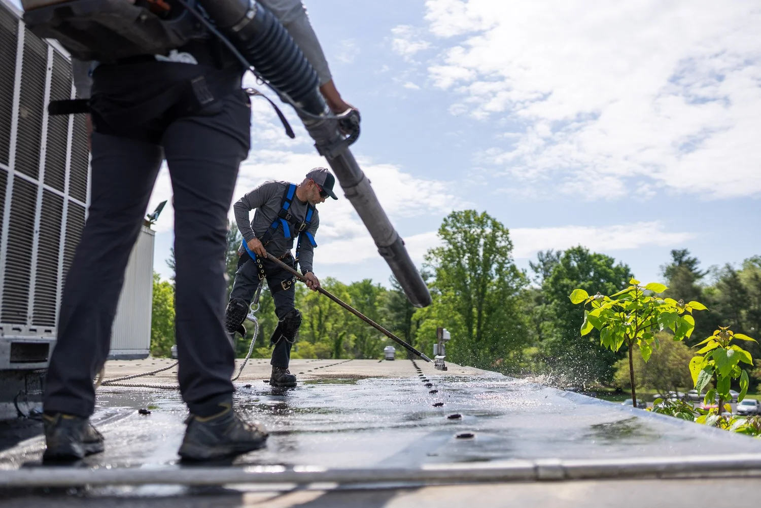 Skyline Roofing, Roof Drain Repair