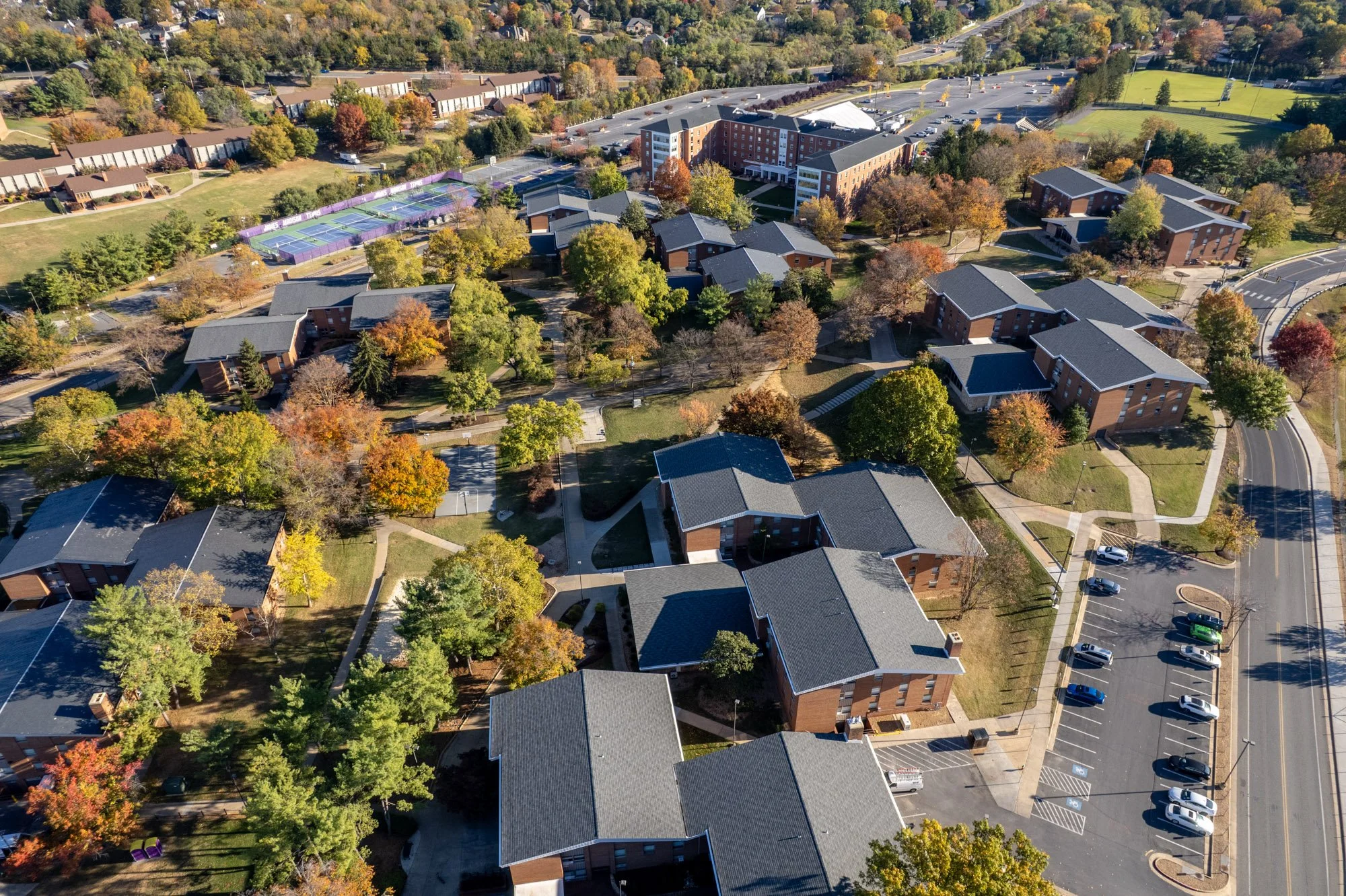 village dorms jmu roof replacement