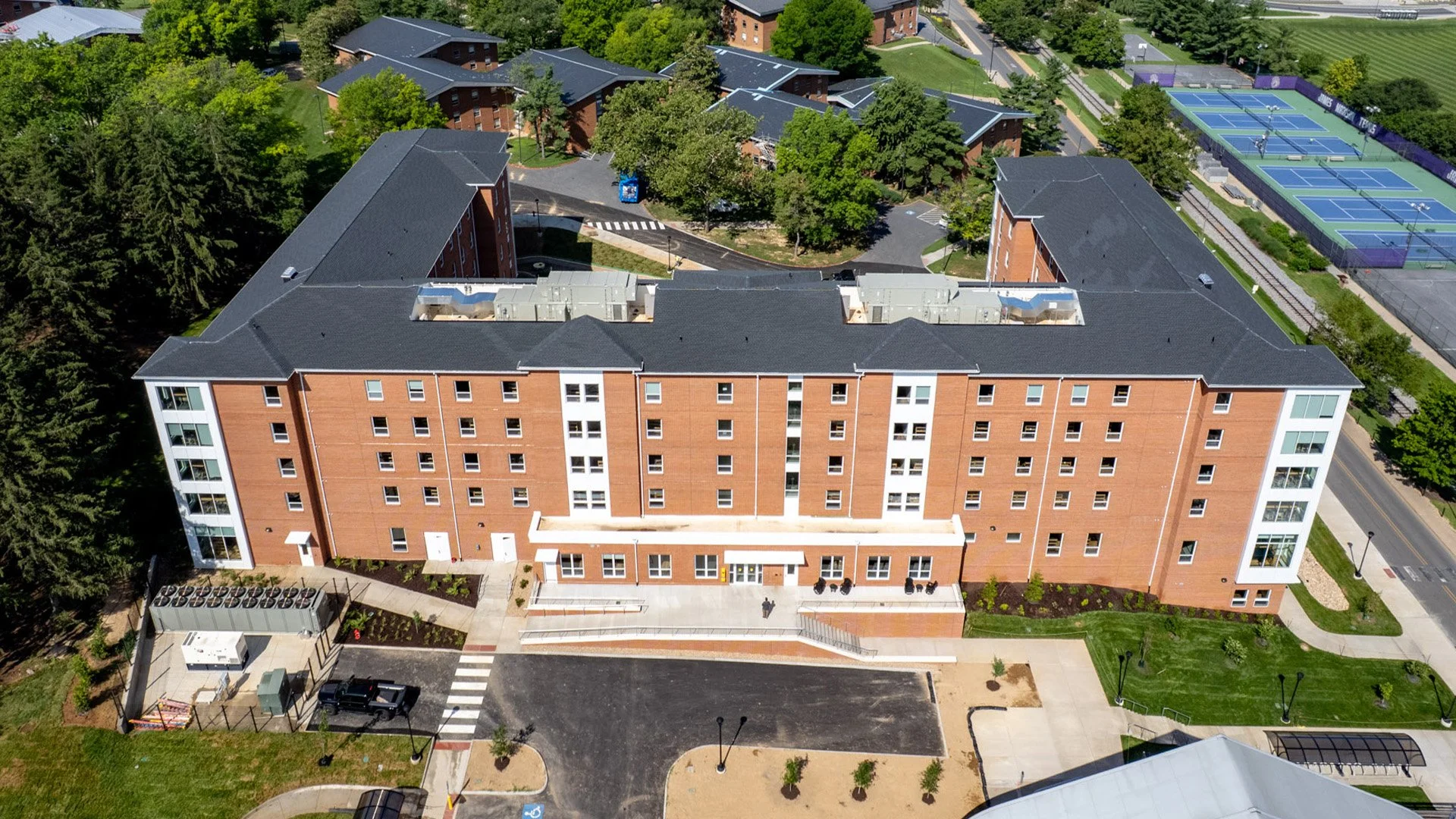 durable roofing system for jmu student housing