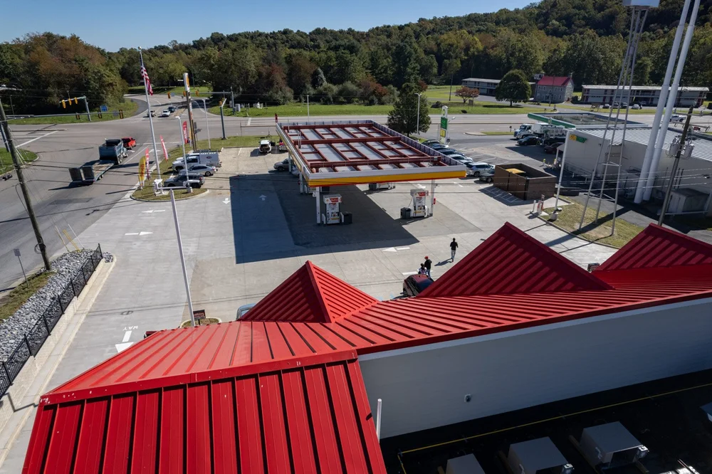 commercial roofing installation holtzman oil greenville