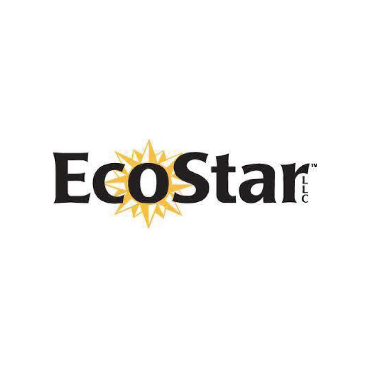 EoStar logo with a sunburst design behind the text.