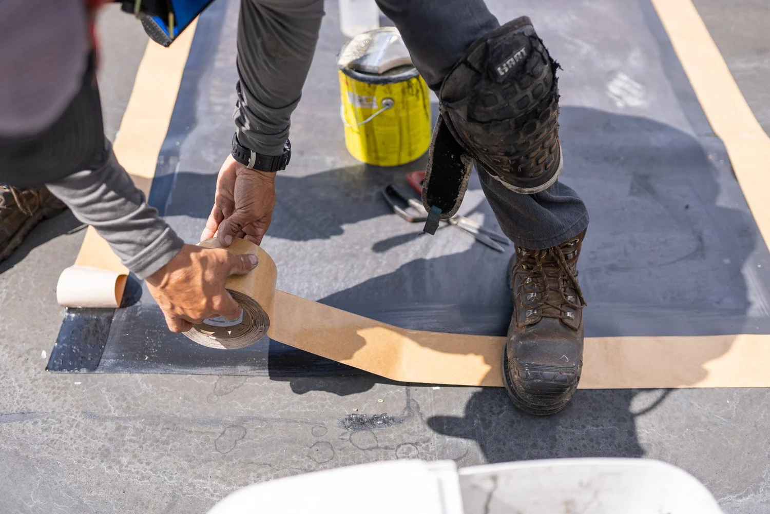 Skyline Roofing, Roof Drain Repair