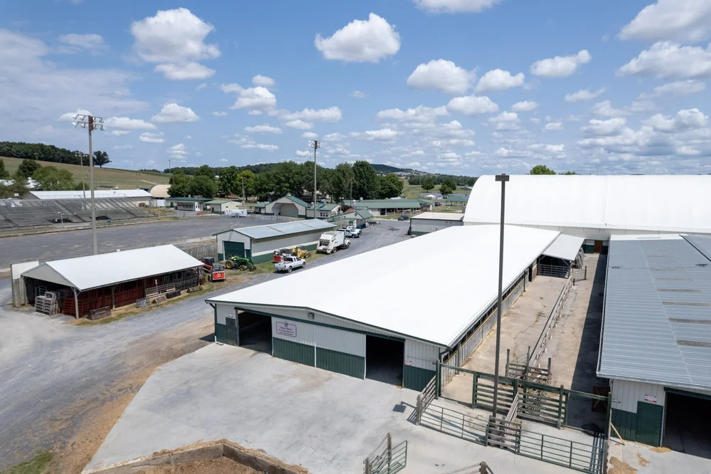 Rockingham County Fairgrounds Steer Barn