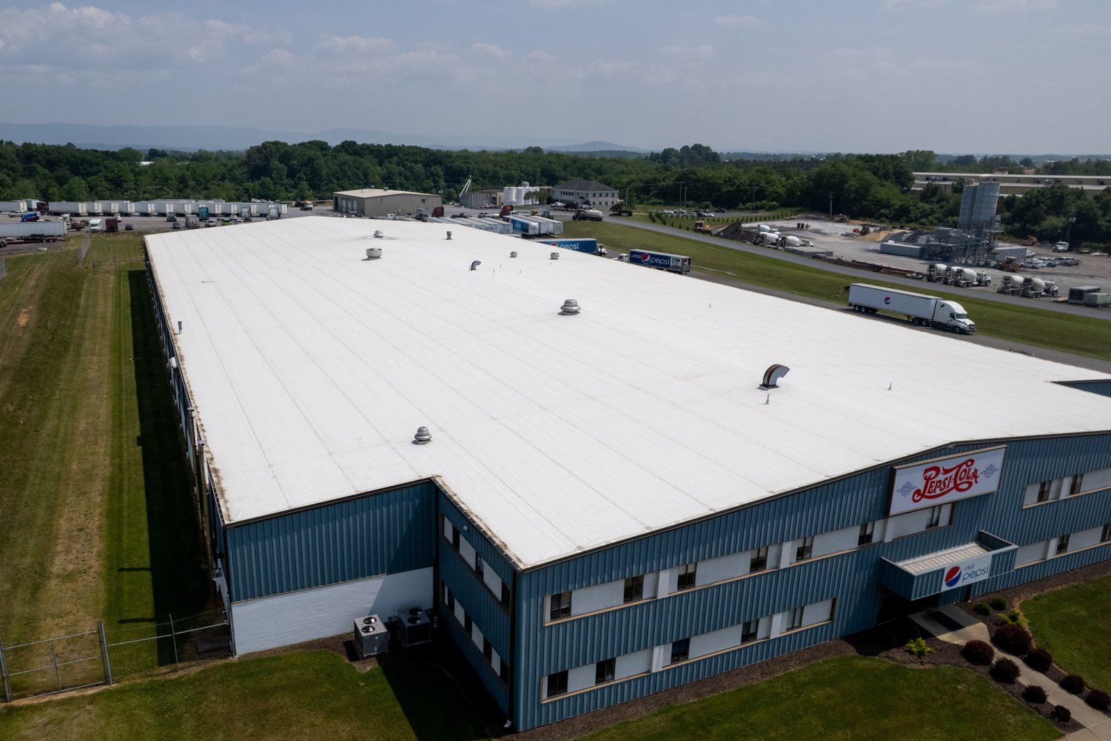 augusta county virginia commercial building roof