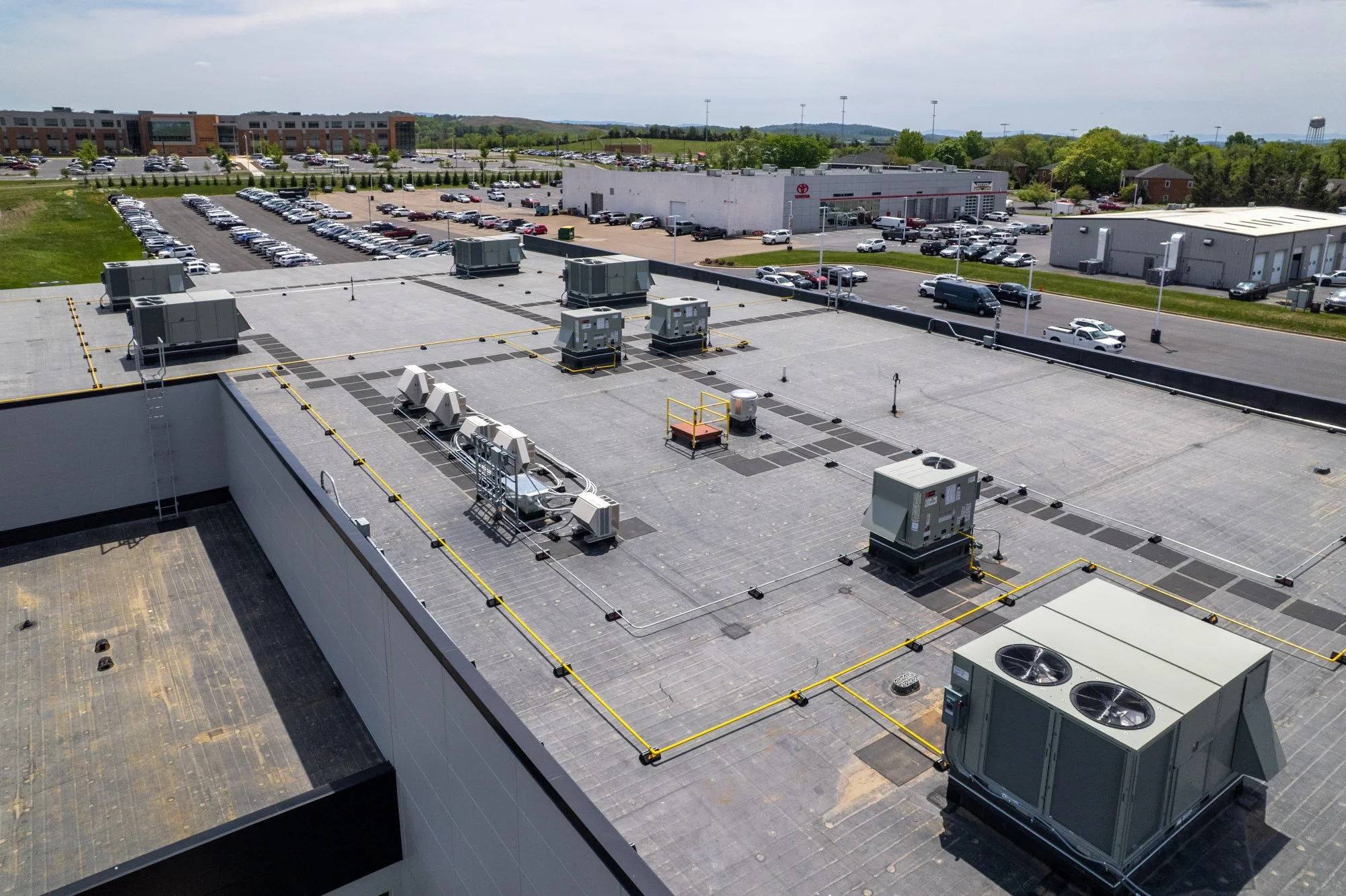 roofing system for steven kia in harrisonburg virginia
