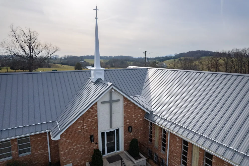 church commercial roofing repair