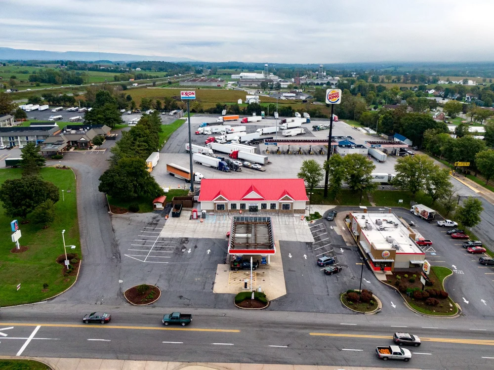 mount jackson gas station roof replacement