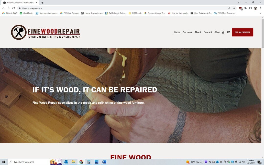 Our Website has a new look.  Check us out and keep us in mind for any future wood furniture repair or refinishing needs!

#furntiture #furniturerepair #furniturerefresh #furniturerepairaustin