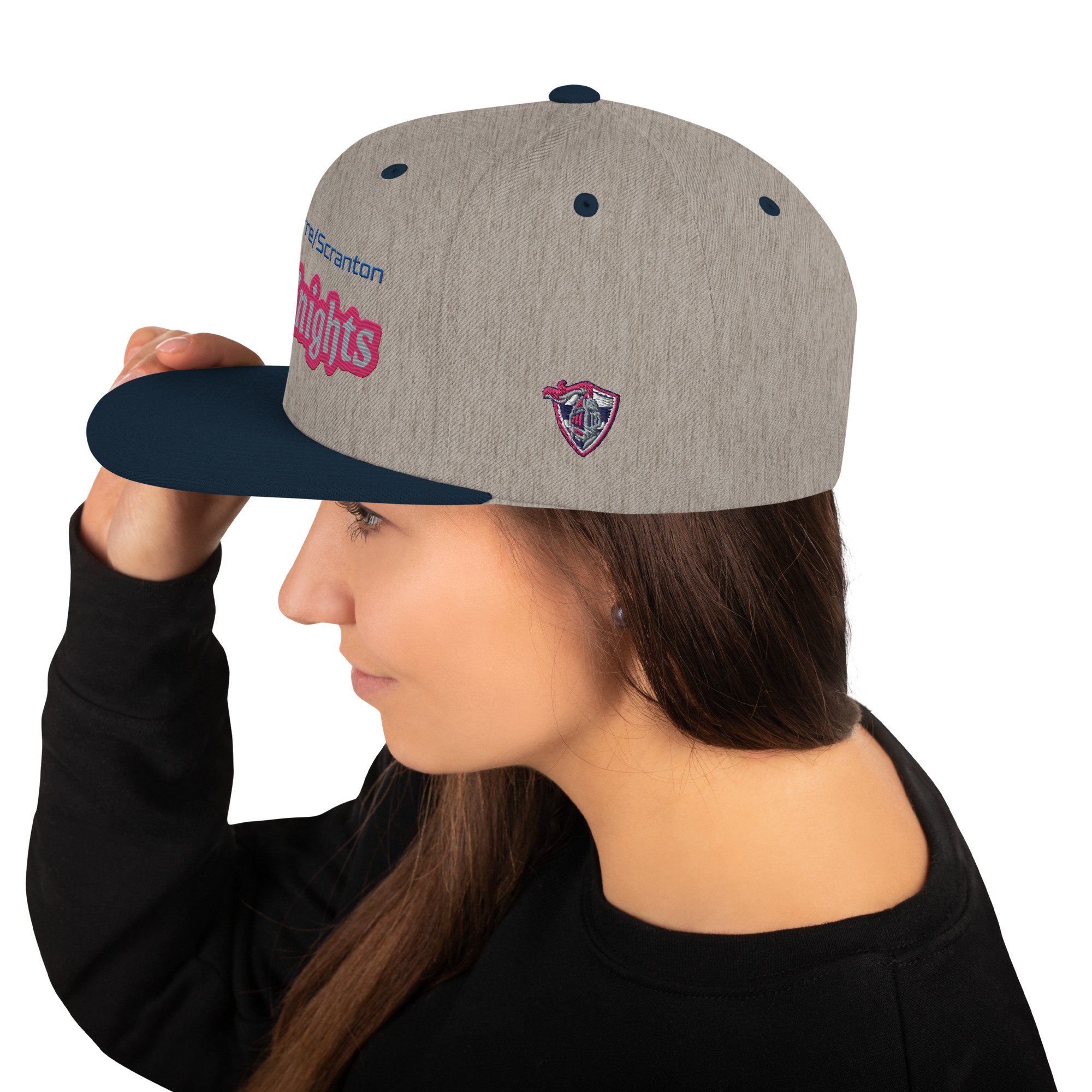 classic-snapback-heather-grey-navy-left-side-6571e379f33c3.jpg