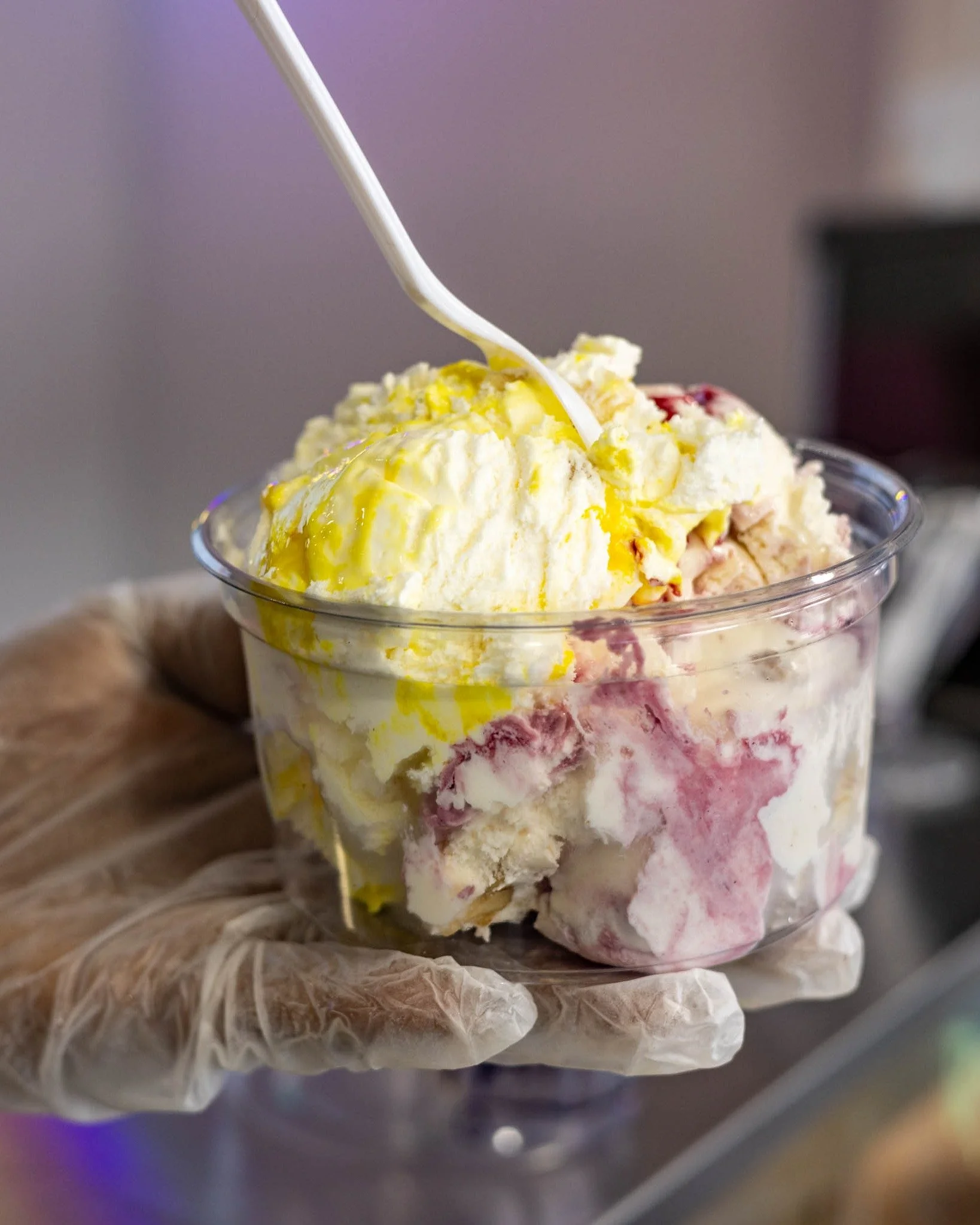 Post-surf cravings? 
We&rsquo;re headed straight to @W@whaleofacone 🐳🍦
Waffle dog in one hand, two scoops in a cone in the other, and a cold Whale of a Brew to top it off.
Legit the perfect end to a salty session. Support local, snack hard 🤙

#Wha