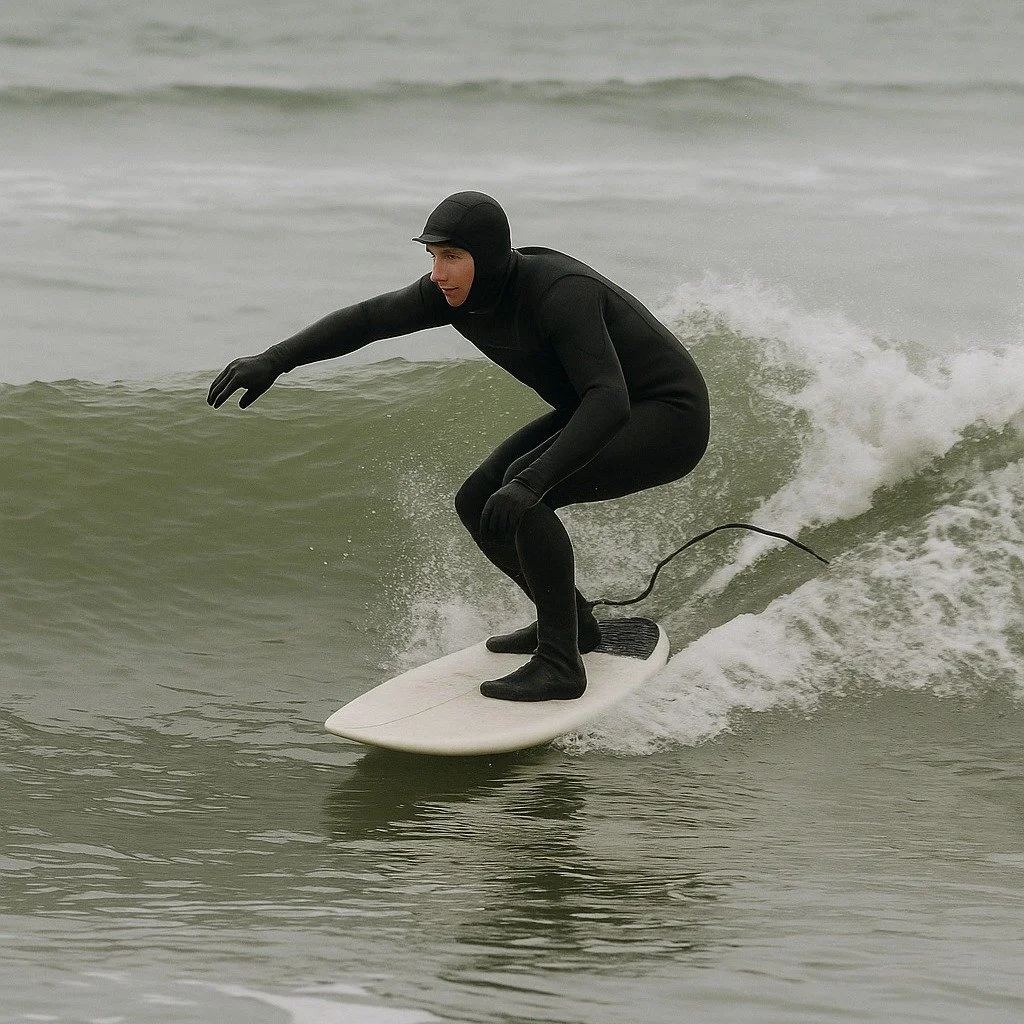 Cold? Yeah. Worth it? Always. ❄️🏄&zwj;♂️
Shoutout to the cold water warriors still suiting up and paddling out in January temps. Whether you're logging mellow lines or just trying to feel your fingers again, you're keeping the stoke alive.

Tag us i