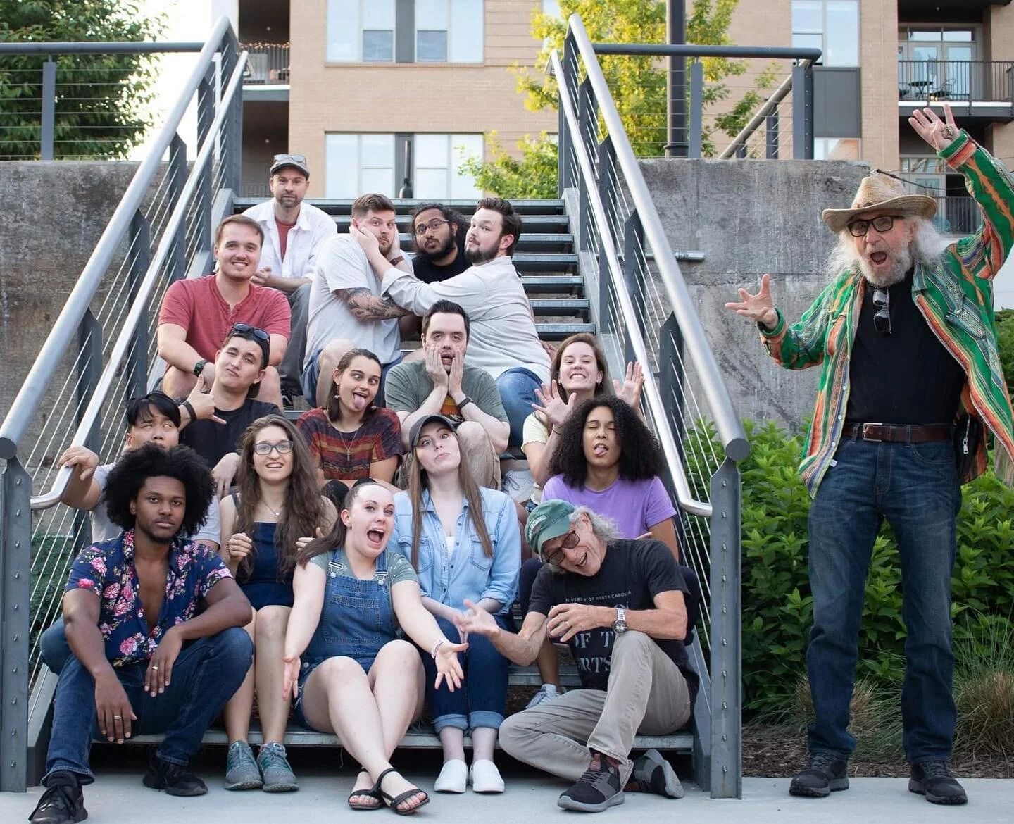 My fellow colleagues and I