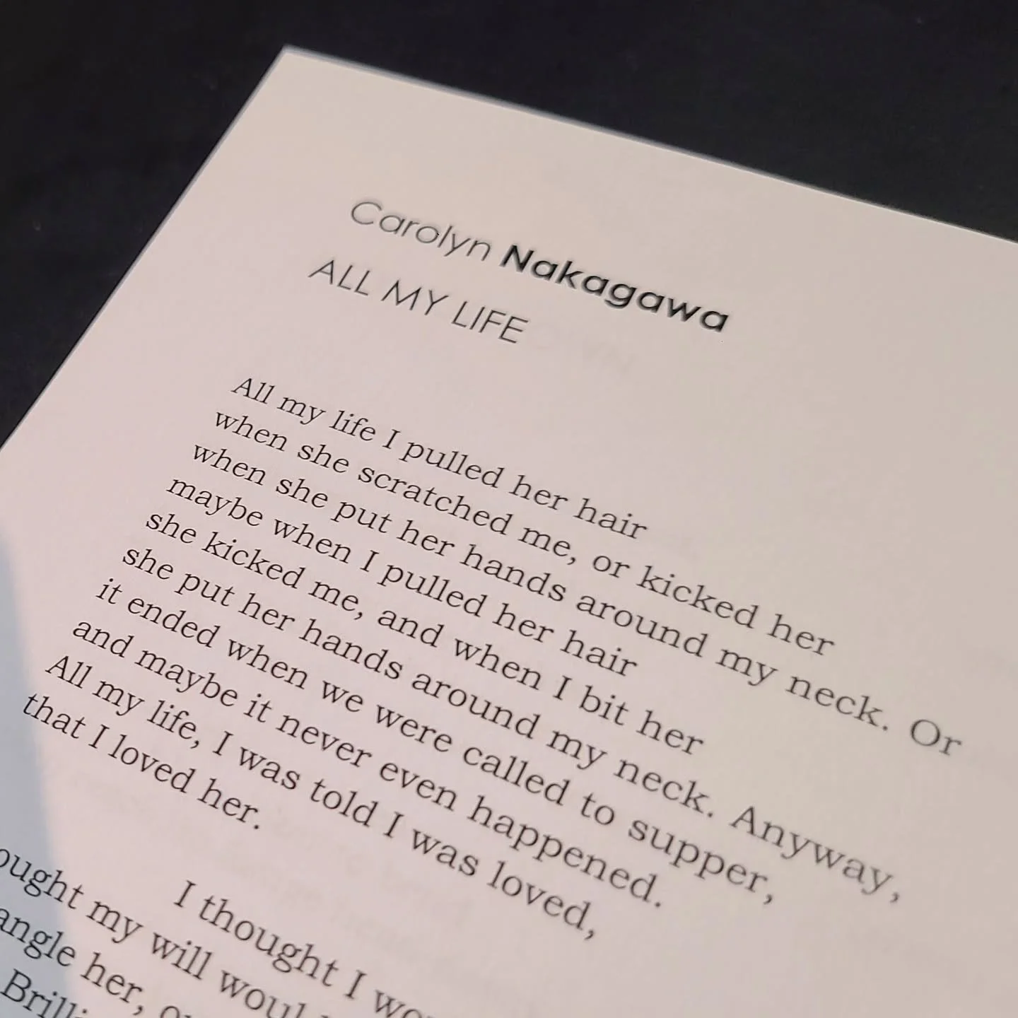 Feeling tender when I read these three of my poems in the latest issue of @eventmags (Winter 2025/2026). So pleased to be part of this local literary institution with poems that I've held close to my heart for some time 💞 
Thank you @raoulisdreaming