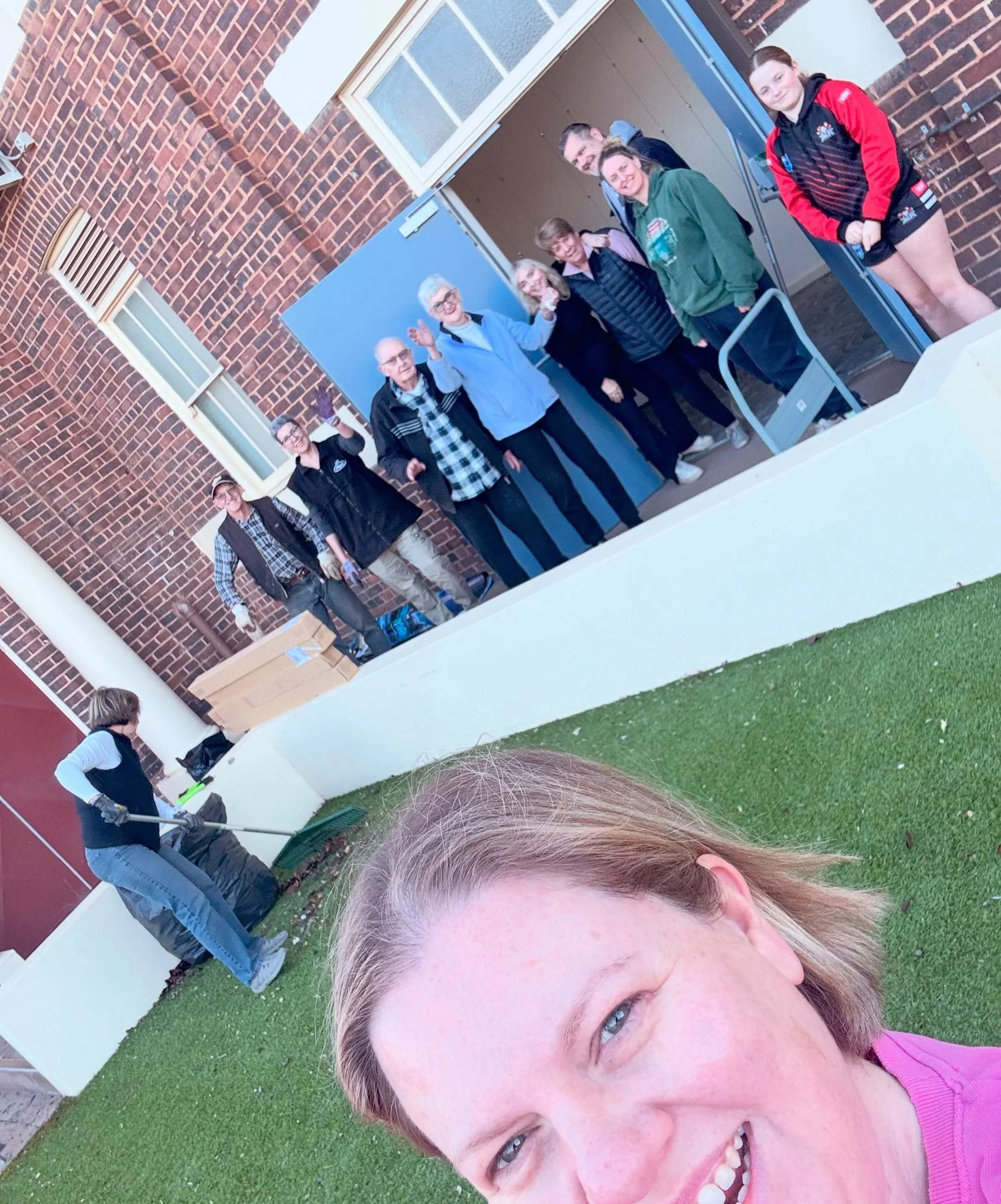 A huge thank you to our legendary Tivoli volunteer squad who gave up their Saturday afternoon to help with another working bee.

Today&rsquo;s mission was making room for the old carpet to be removed. It might not be the most glamorous job, but every