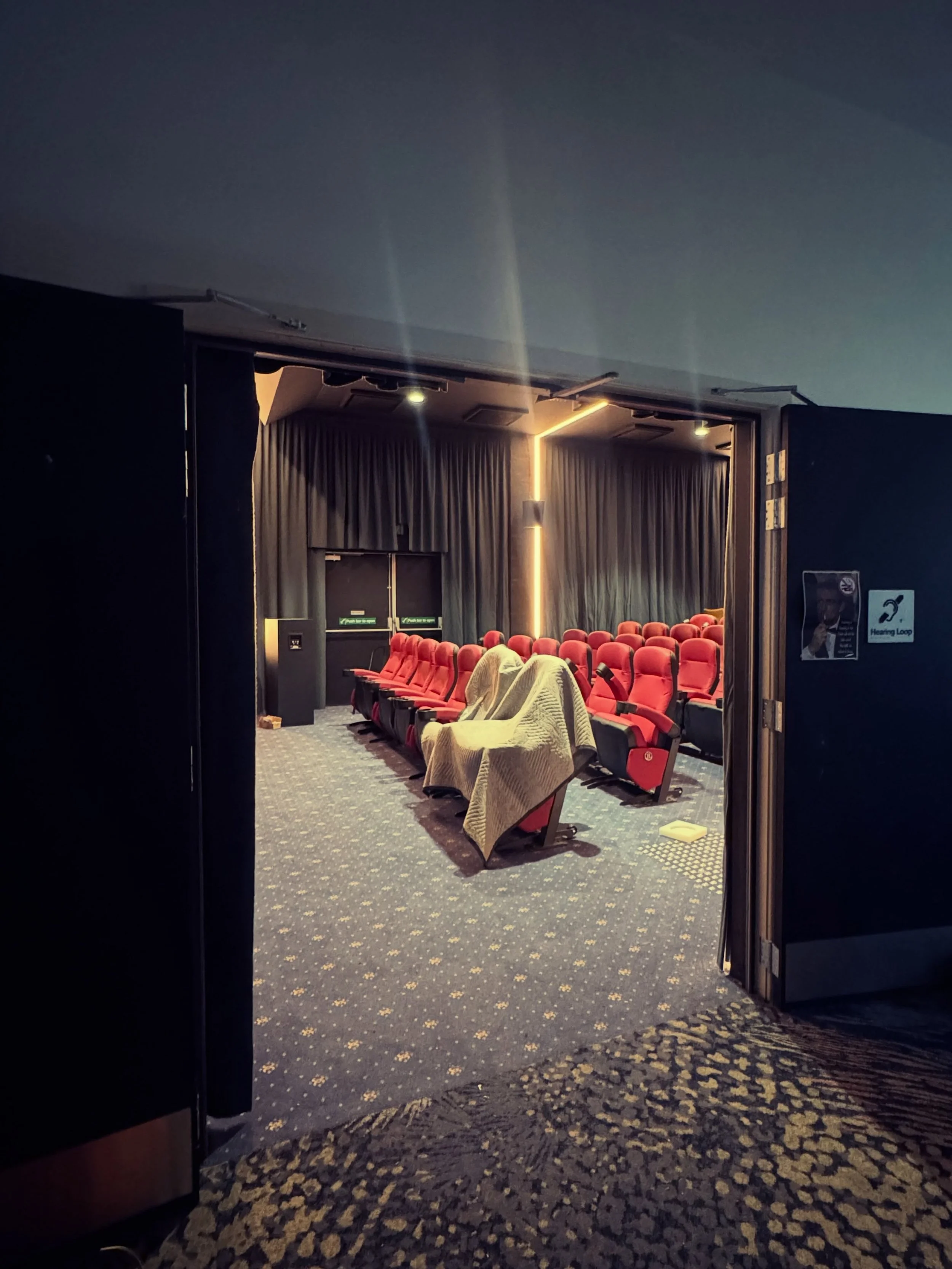 Slowly waking things up. 🎬

The lights are coming back on.
The seats are back where they belong.
And little by little, the Tivoli is starting to feel like the Tivoli again.

While the work continues inside the building, we&rsquo;ve been pretty busy 
