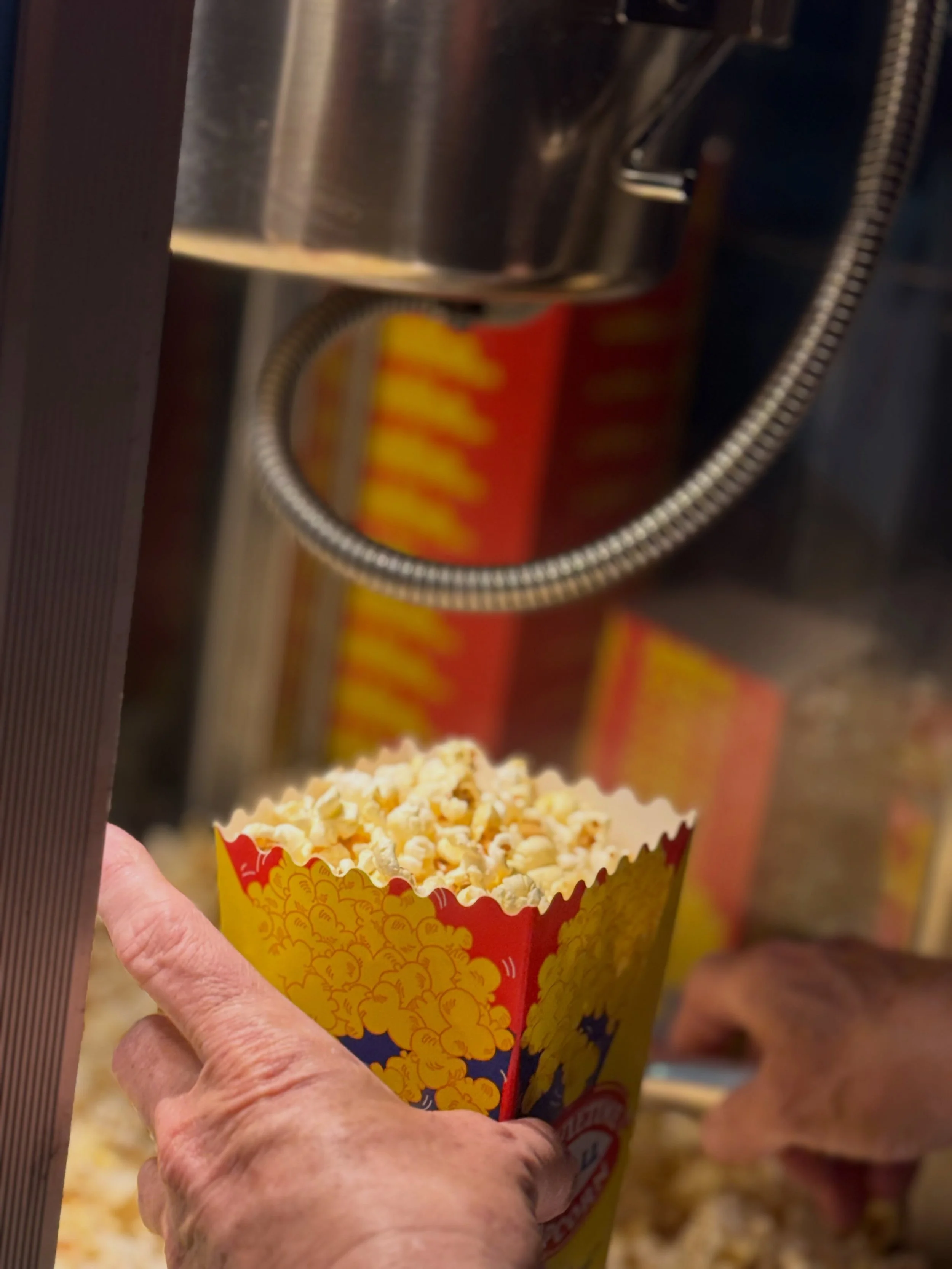 Last night felt a little bit special. 🍿❤️

The Tivoli might not be open just yet, but for one night, we got to make popcorn again.

To hear that familiar sound.
To smell that familiar smell.
To be serving our community again.

We didn&rsquo;t realis