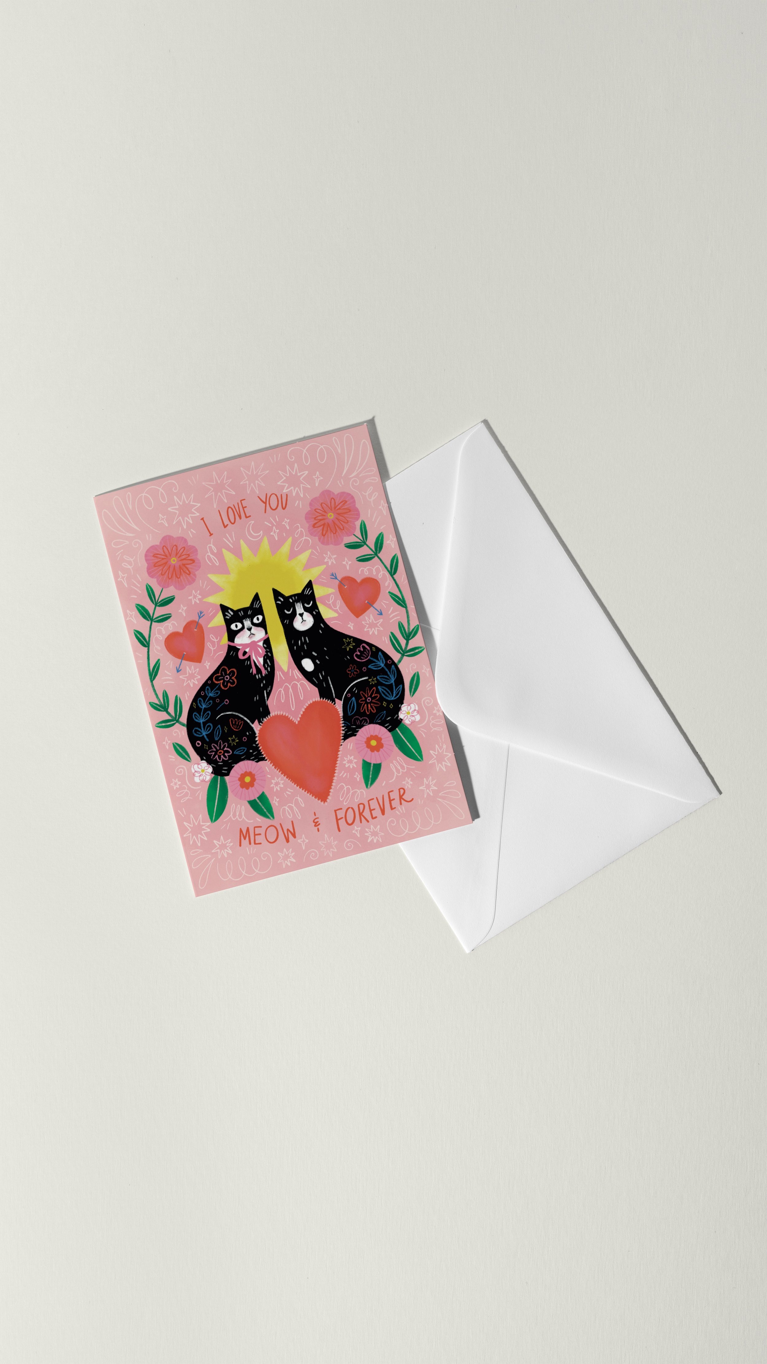 Meow & Forever Card
