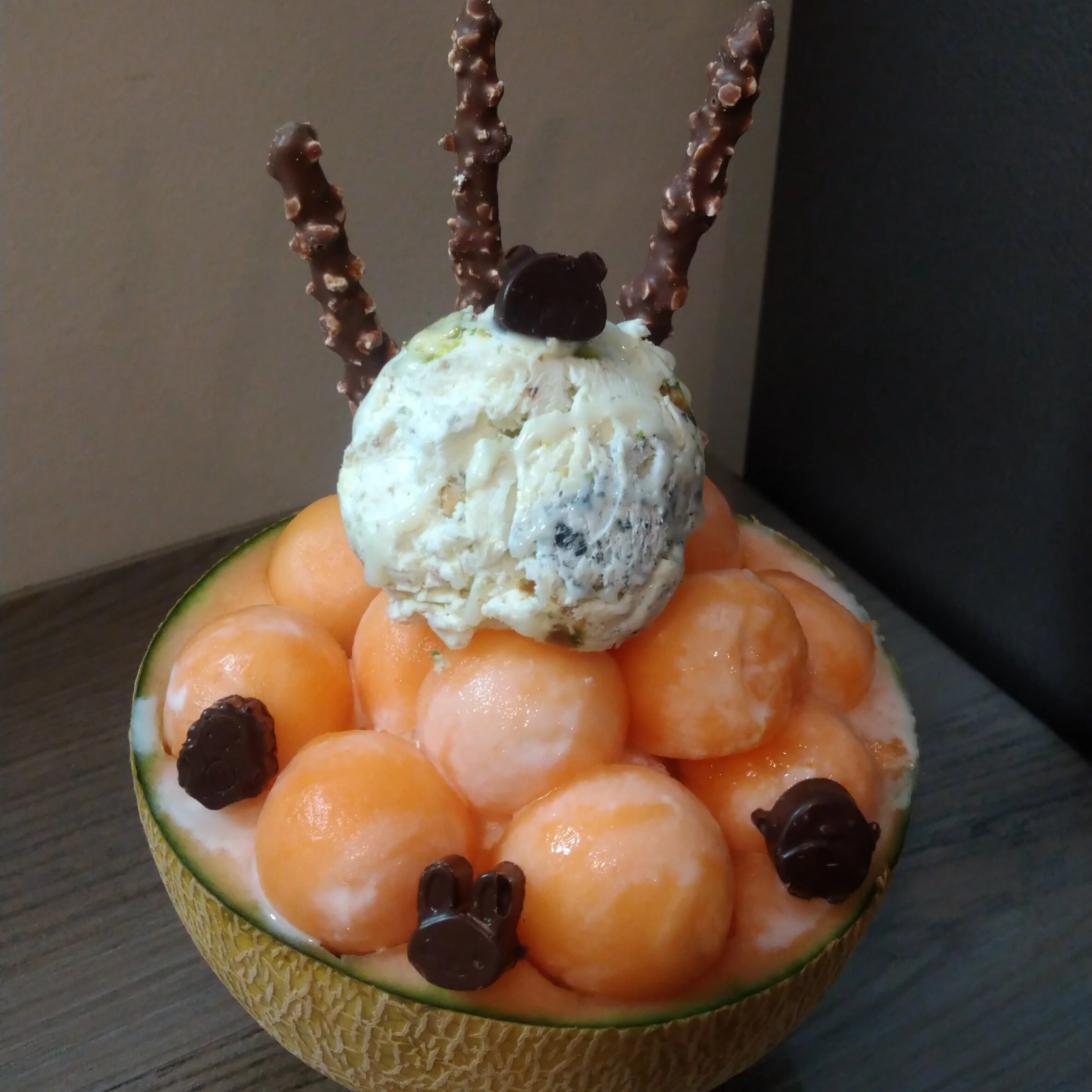 How To Make Korean Melon Bingsu 메론빙수 — PY's Kitchen Homemade Recipes