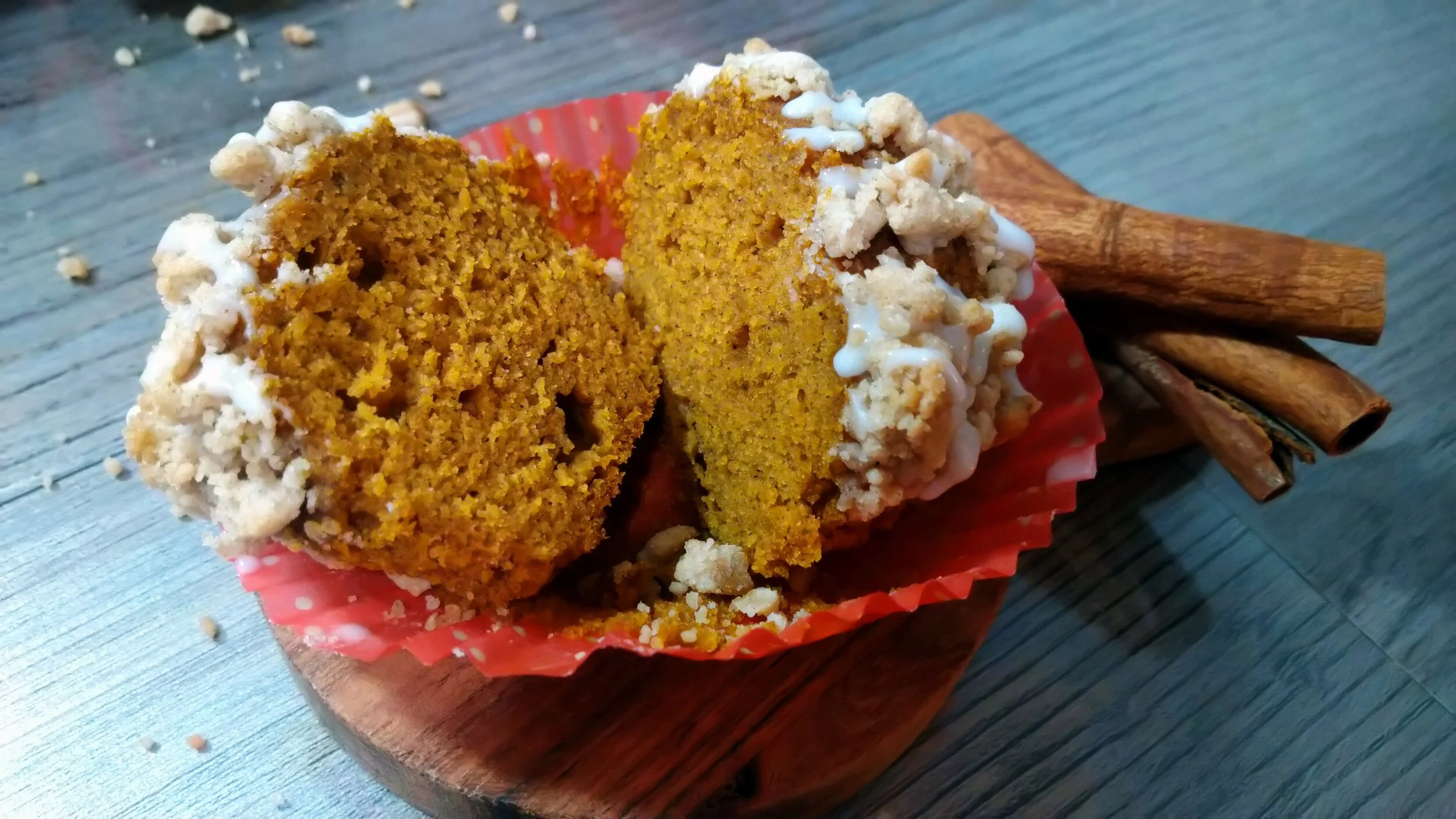 Pumpkin Muffin Crumble