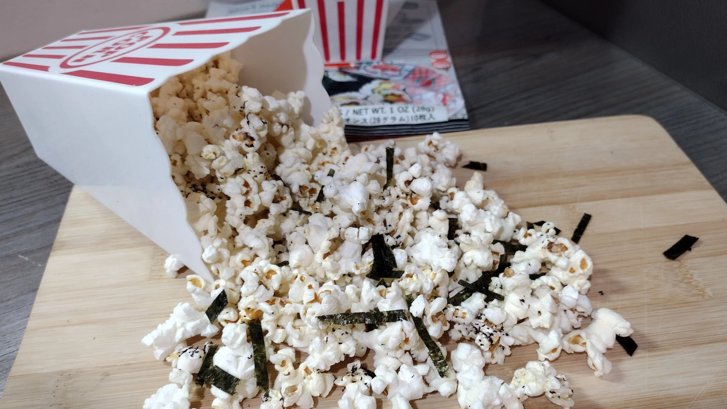 Shiso Furikake Popcorn Recipe