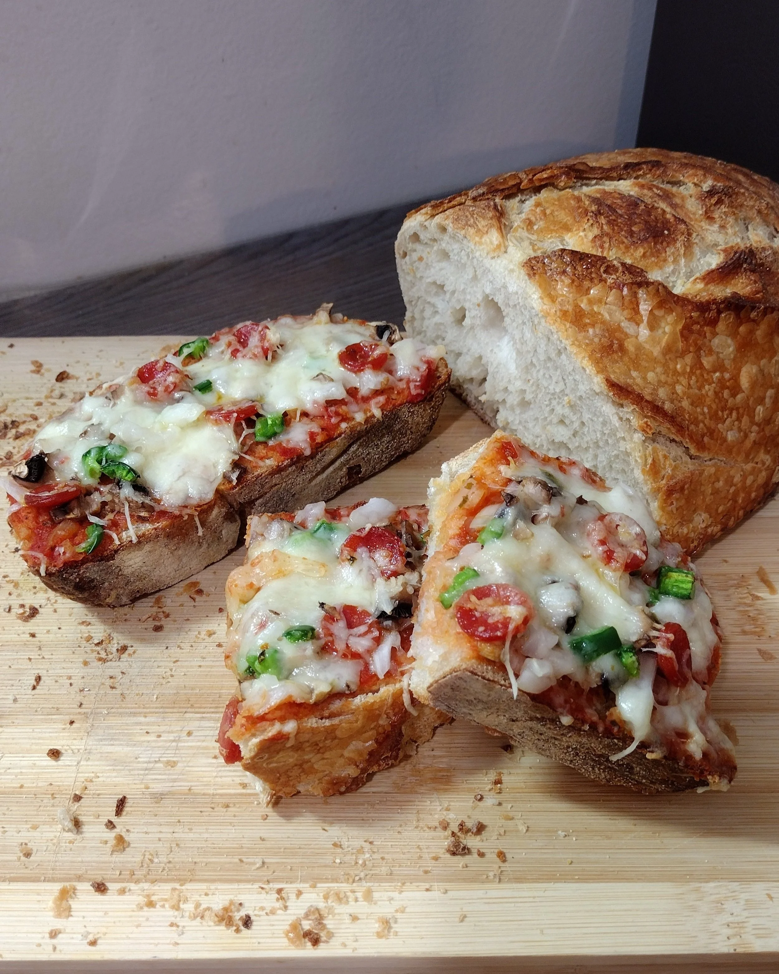 Sourdough Bread Pizza Recipe