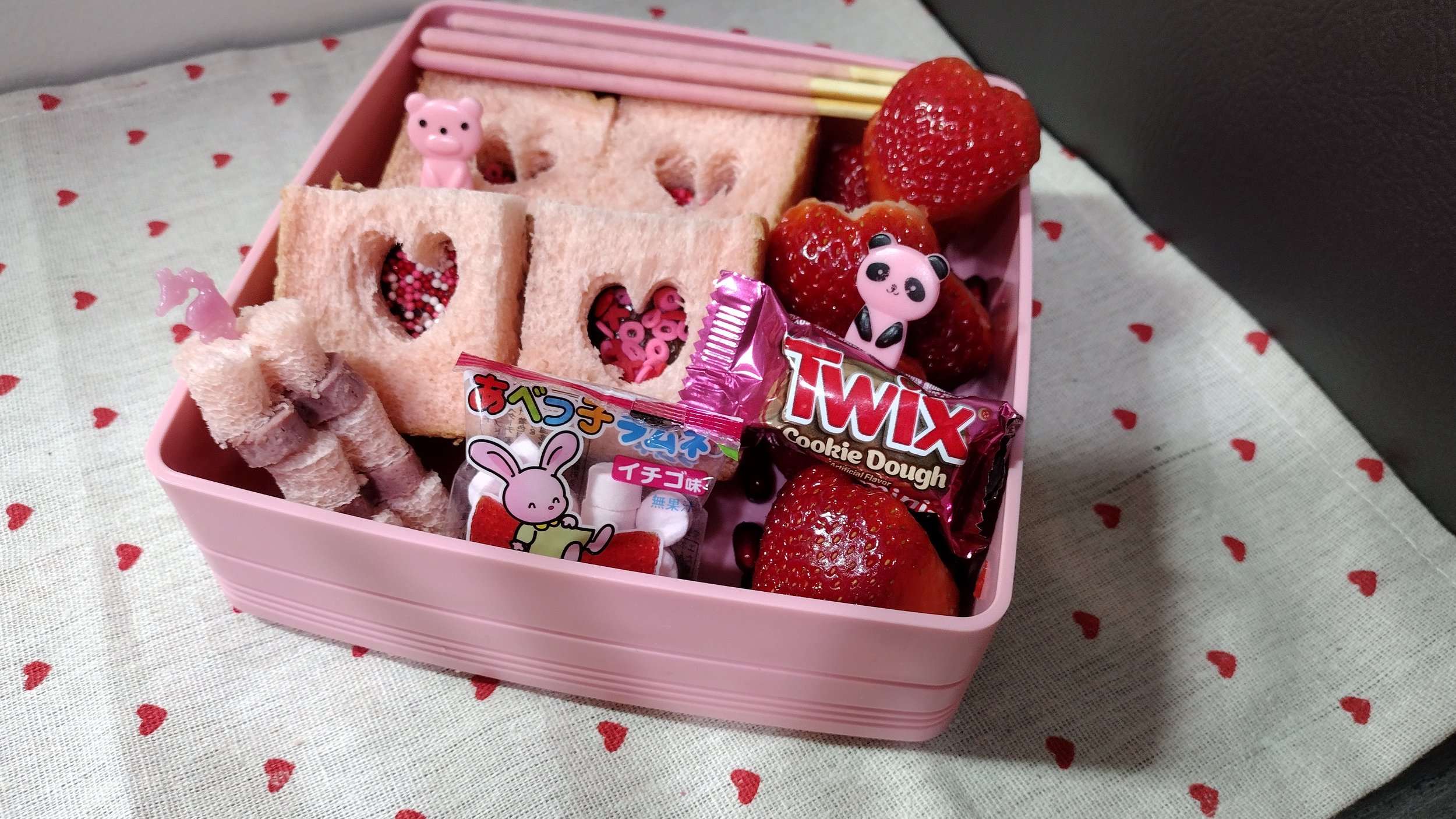 Kids Lunch Box Ideas for Valentines Day - Cooking Curries
