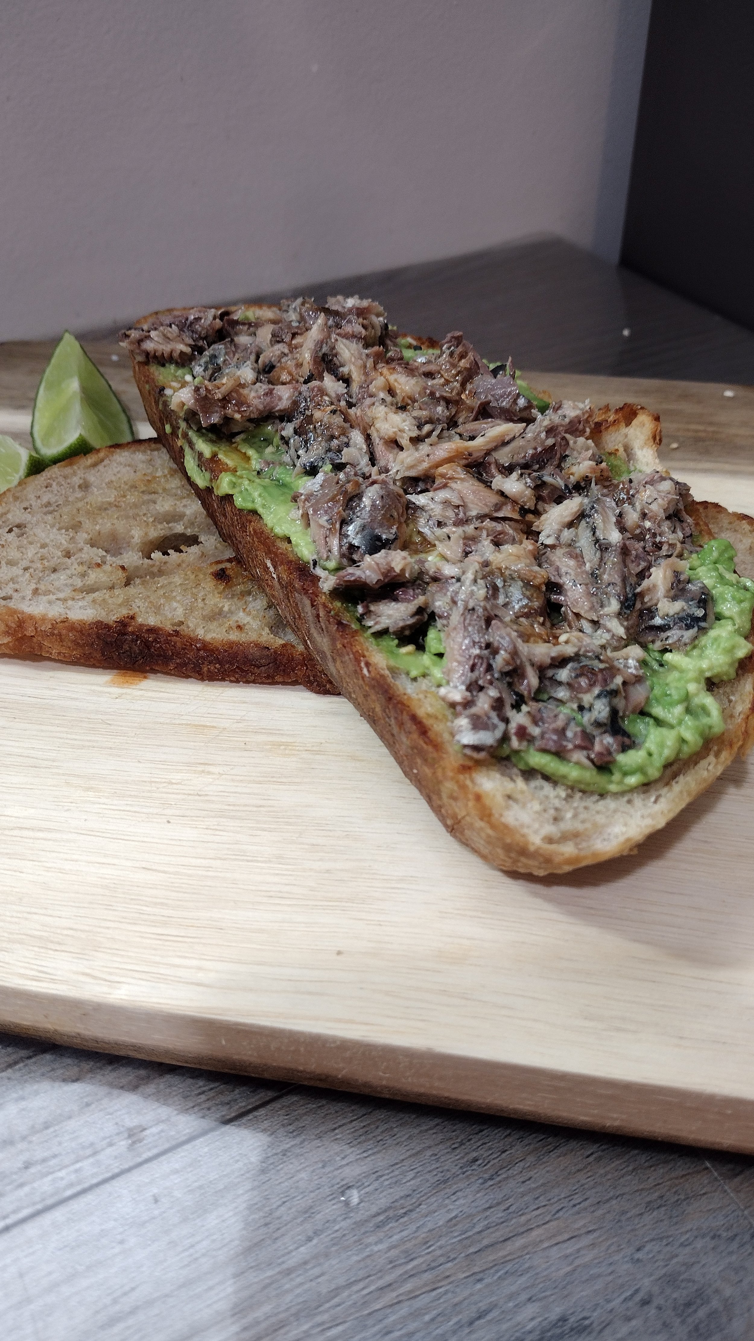 Healthy Breakfast Ideas | Avocado Toast With Sardines