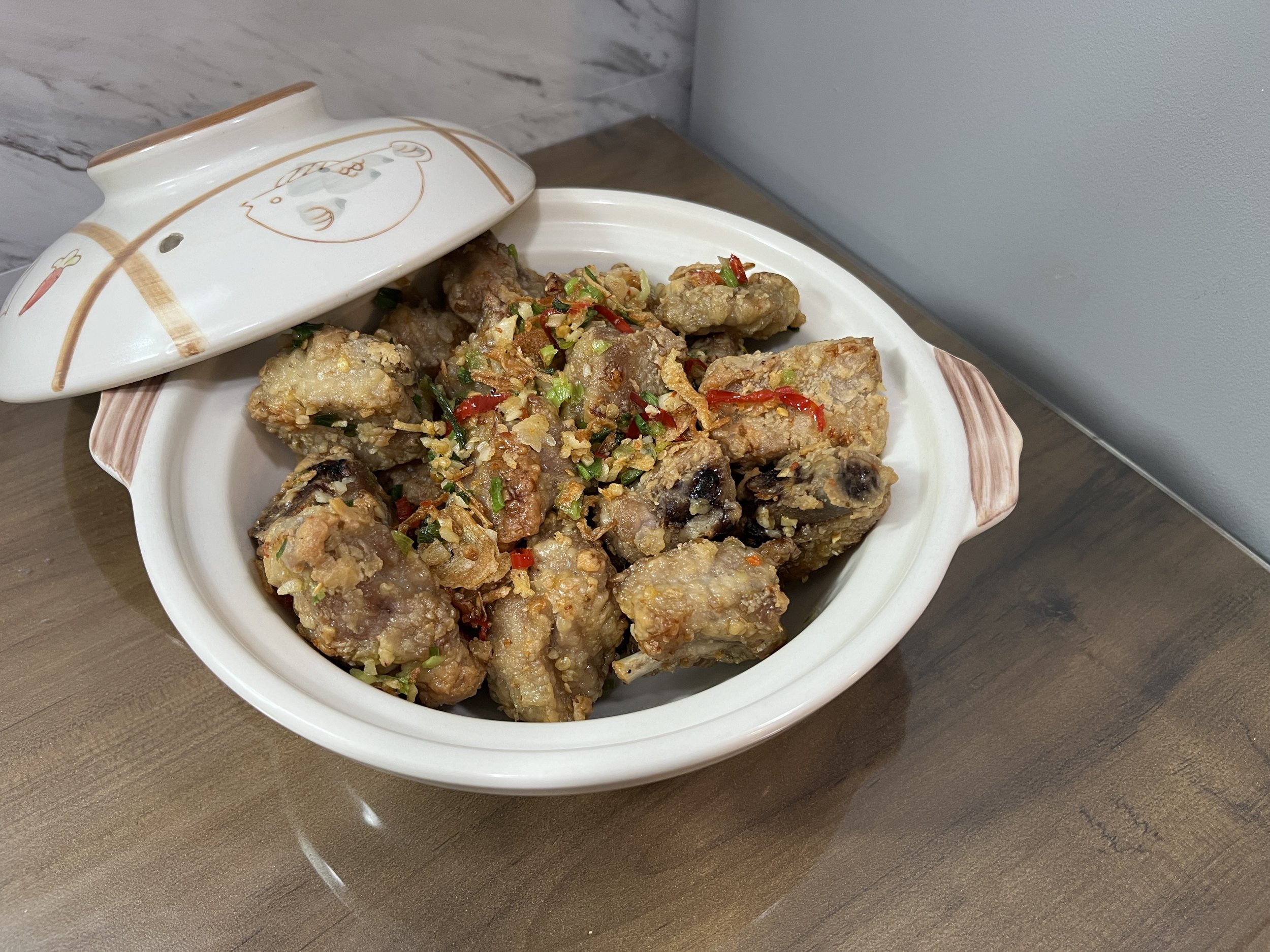 Salt And Pepper Ribs Recipe 椒盐排骨 | Air Fryer Recipe