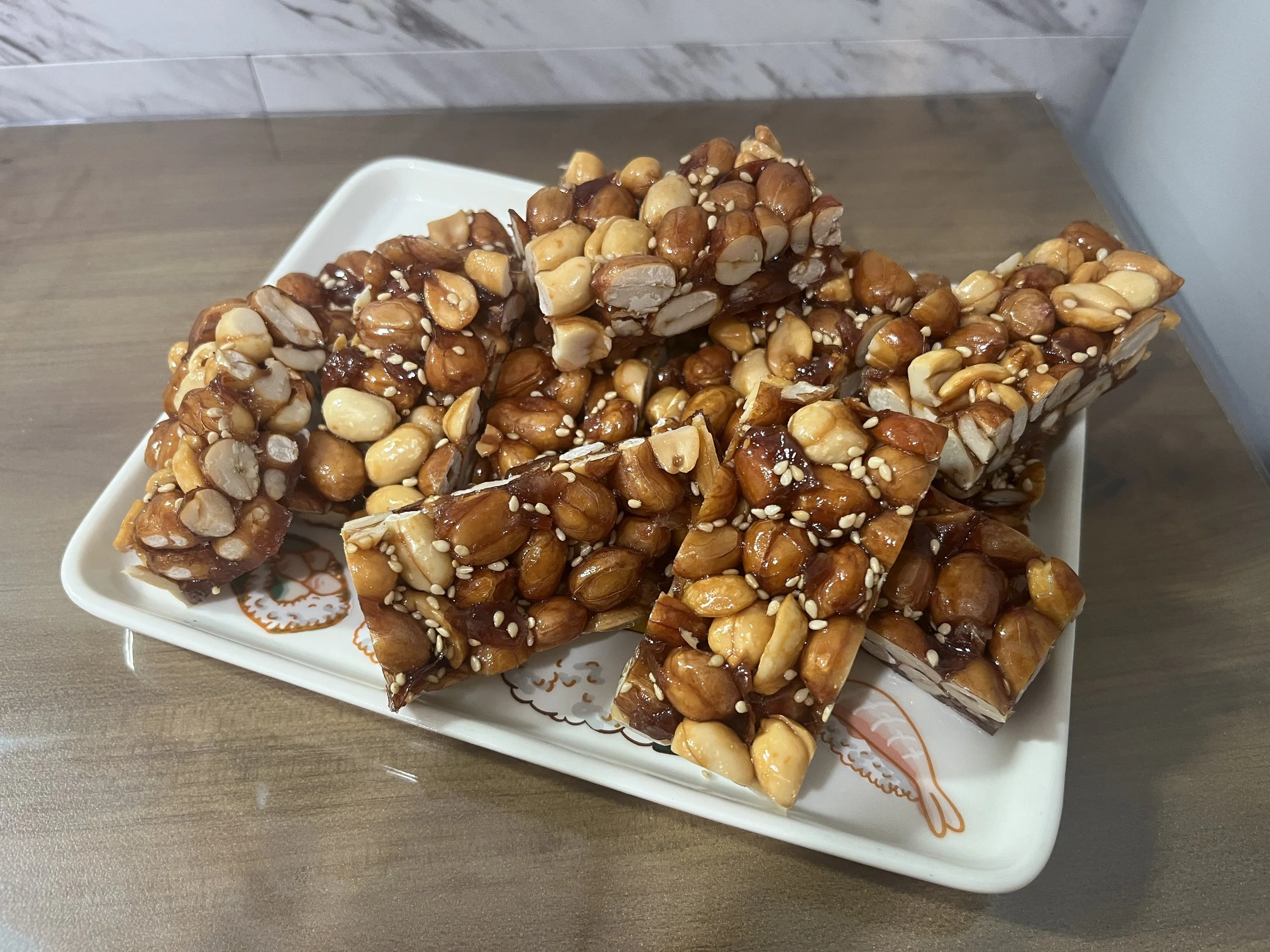 Chinese Peanut Brittle Recipe | Hua Sheng Tang 花生糖