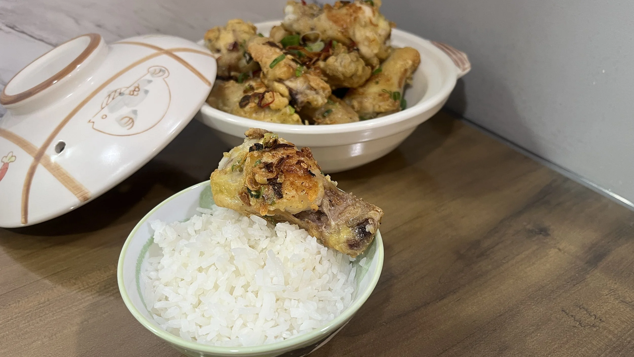 Crispy Salt and Pepper Wings Recipe 椒盐鸡翅 | Air Fryer Chicken Wings