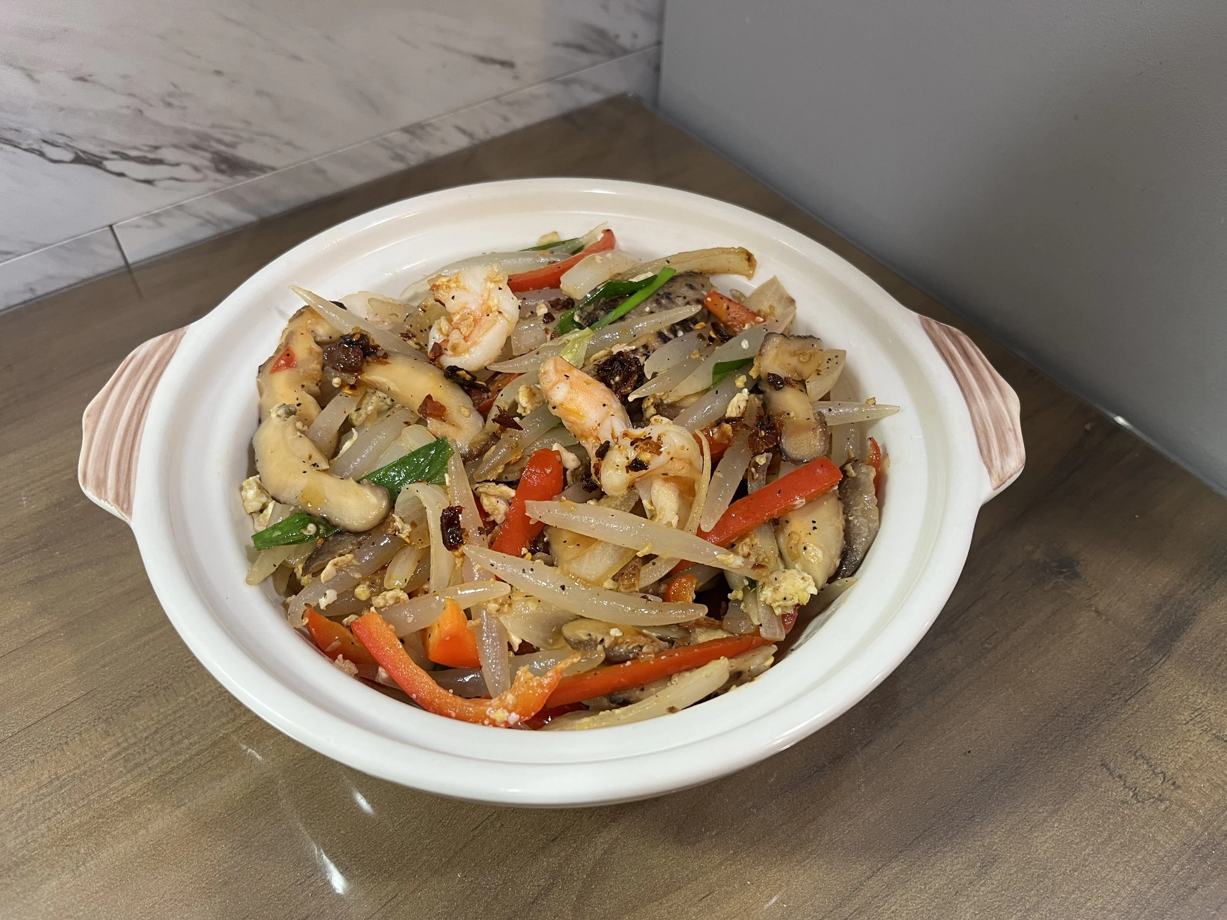 Pearl Noodle Stir Fry Recipe | Chewy, Savory &amp; Easy Noodles Recipe