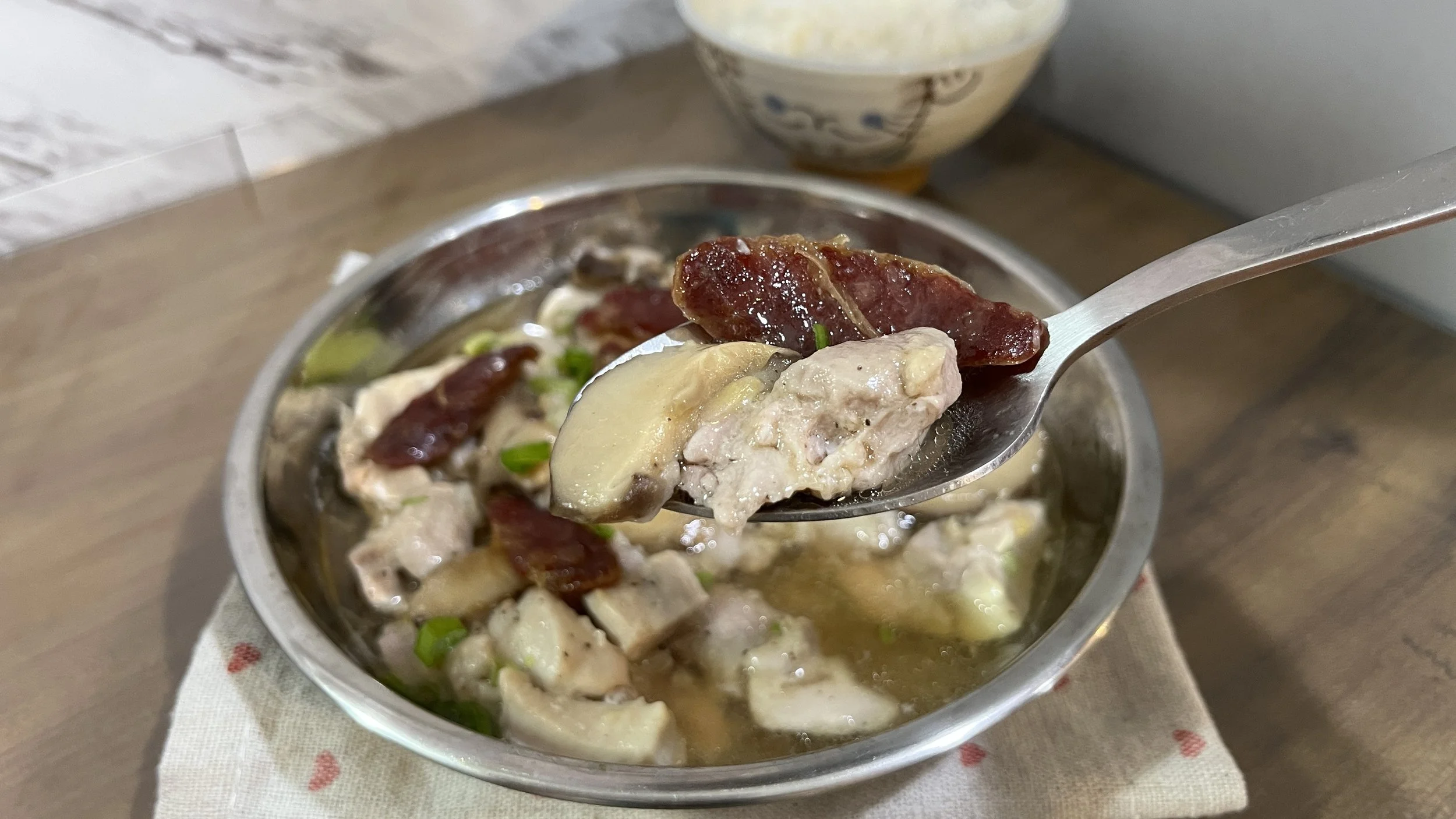 How to Make Steamed Chicken with Mushrooms | Chinese Side Dish Recipe