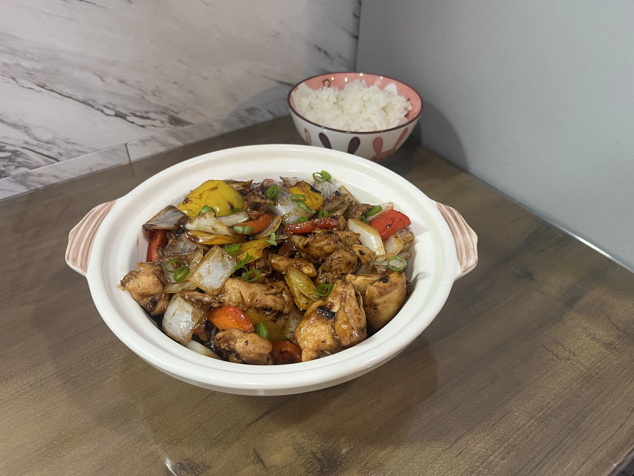 Black Bean Chicken Stir Fry with Fermented Black Beans | 豆豉鸡