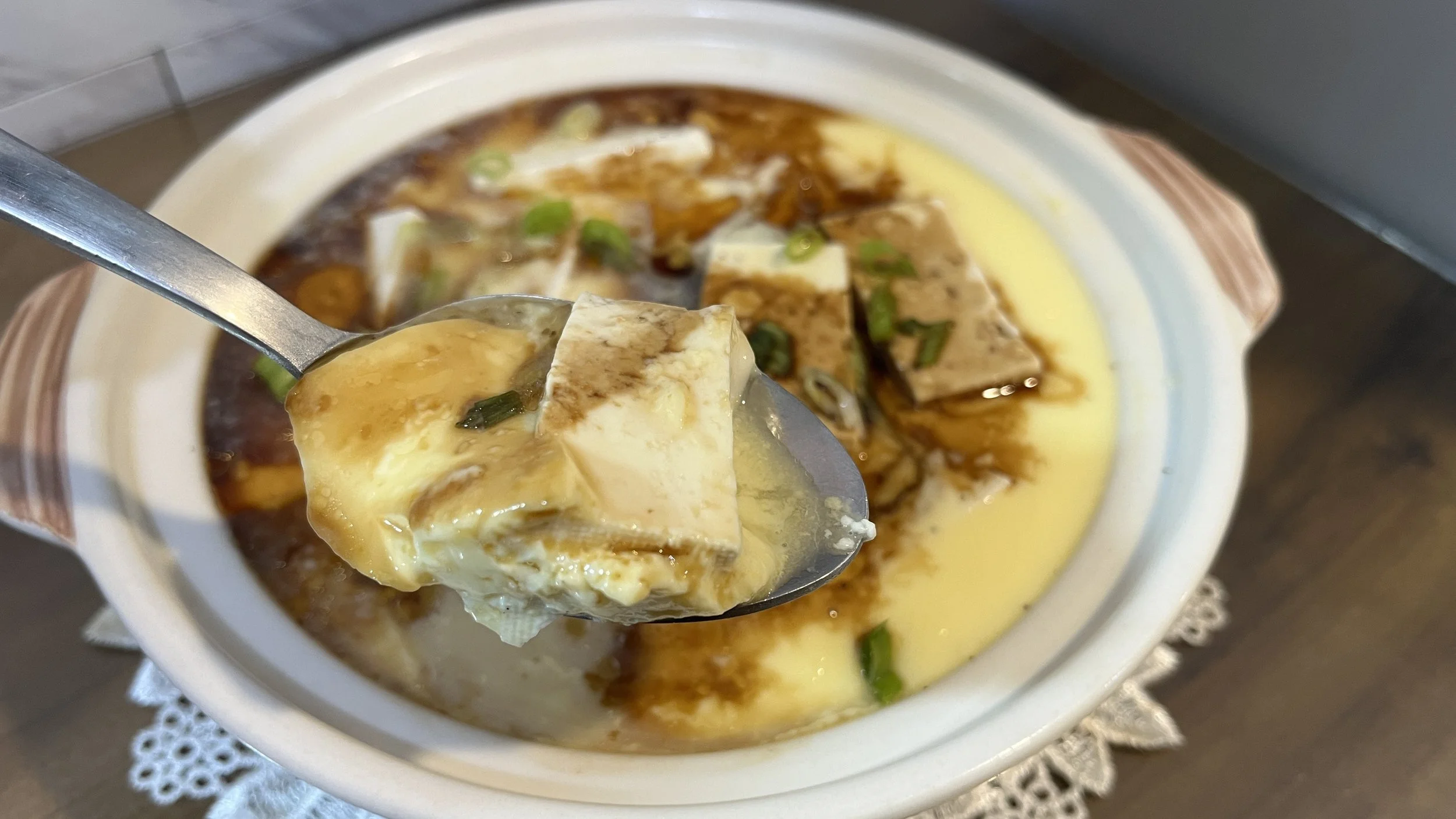 Easy Chinese Steamed Egg with Tofu | Fluffy, Soft &amp; Delicious