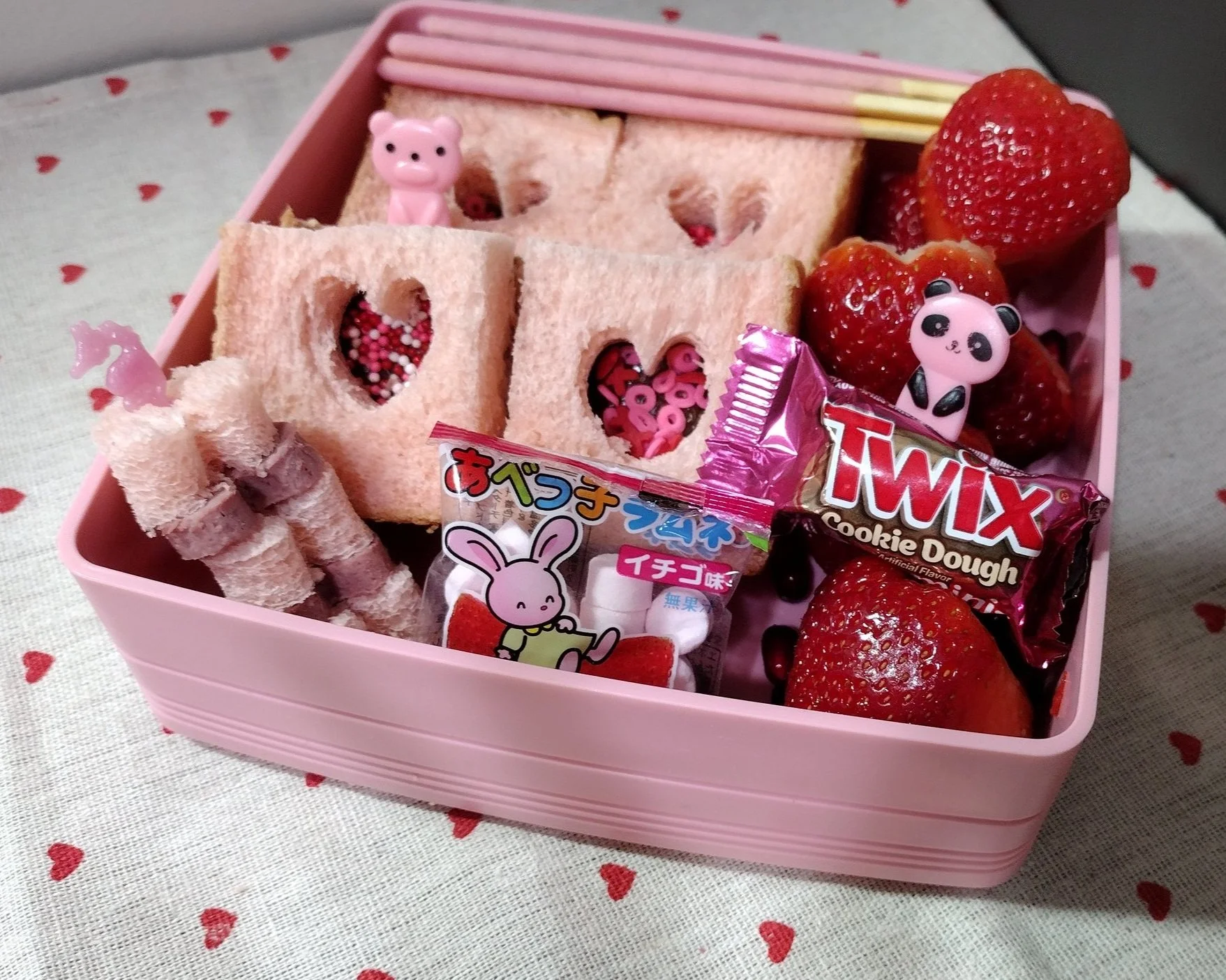 Rainbow Bento Lunch for Kids