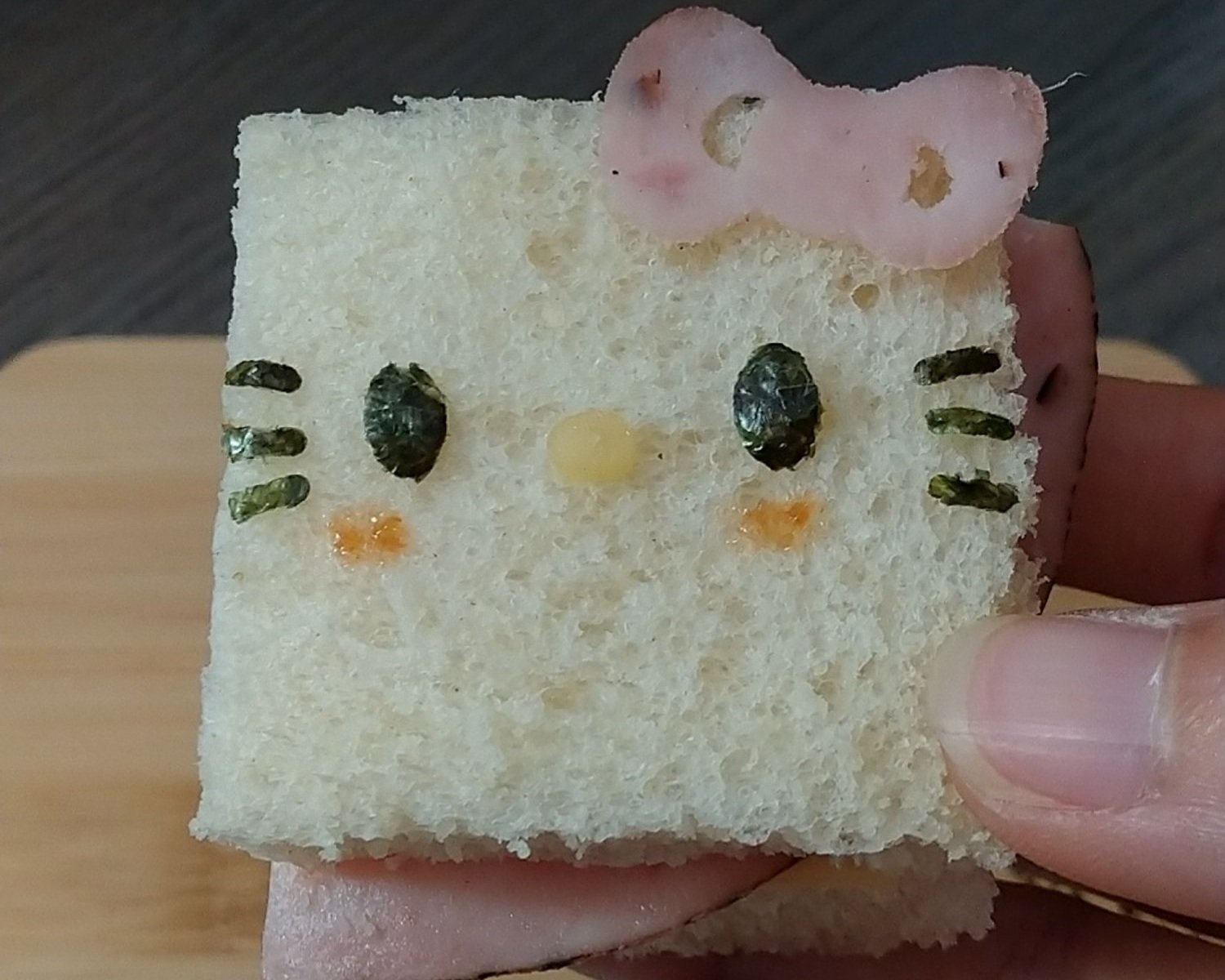 Kawaii Bento Box Ideas, Hello Kitty Sandwich For Bento — PY's Kitchen