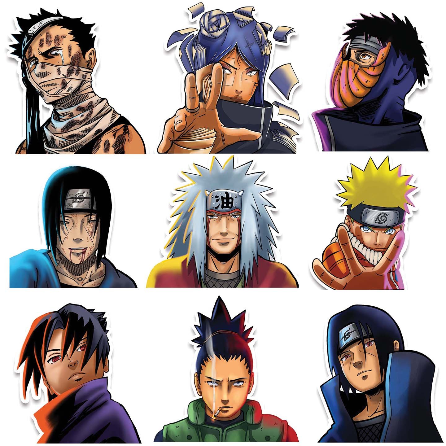 Naruto Stickers — OnlyMy2Cents