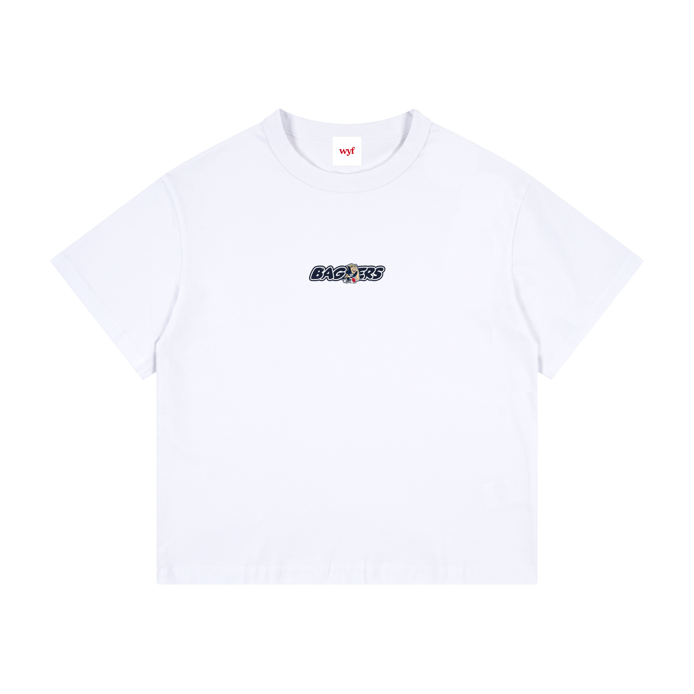 CFC Kid's Loose Fit Drop Shoulder T-Shirt (White)
