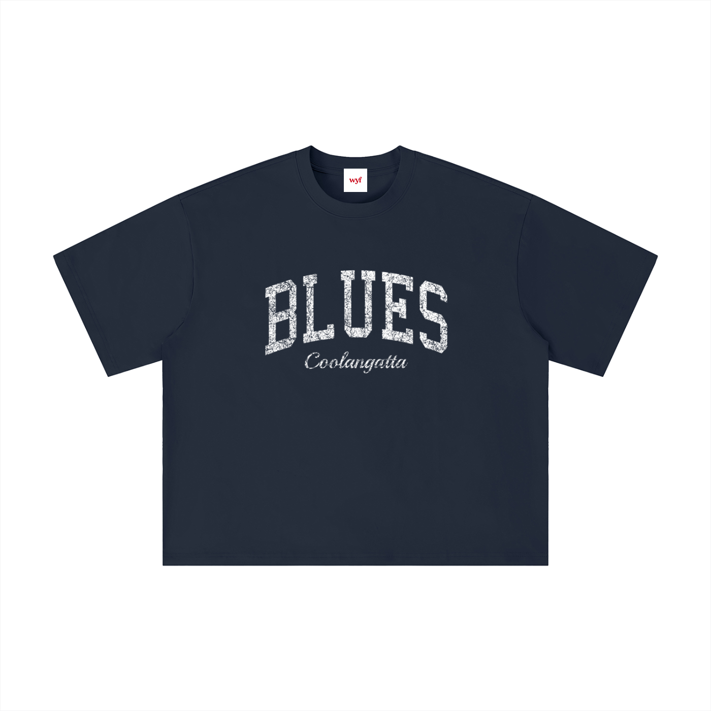 CFC Unisex Boxy Oversized T-Shirt (Navy)