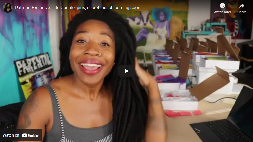 Life Update, pins, secret launch coming soon