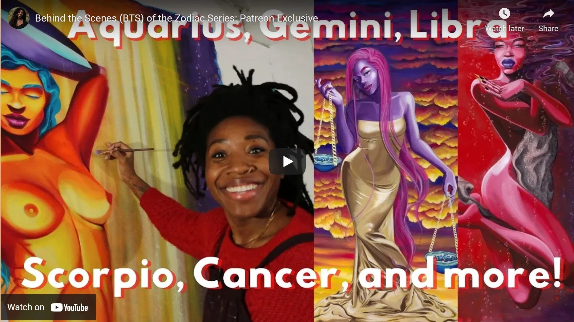 Behind the Scenes (BTS) of the Zodiac Series: Patreon Exclusive