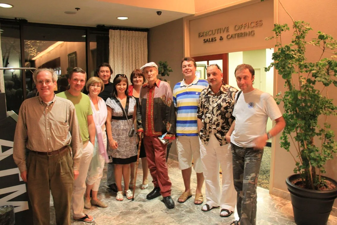 Russian Performing Arts Delegation with Yevgeny Yevtushenko.JPG